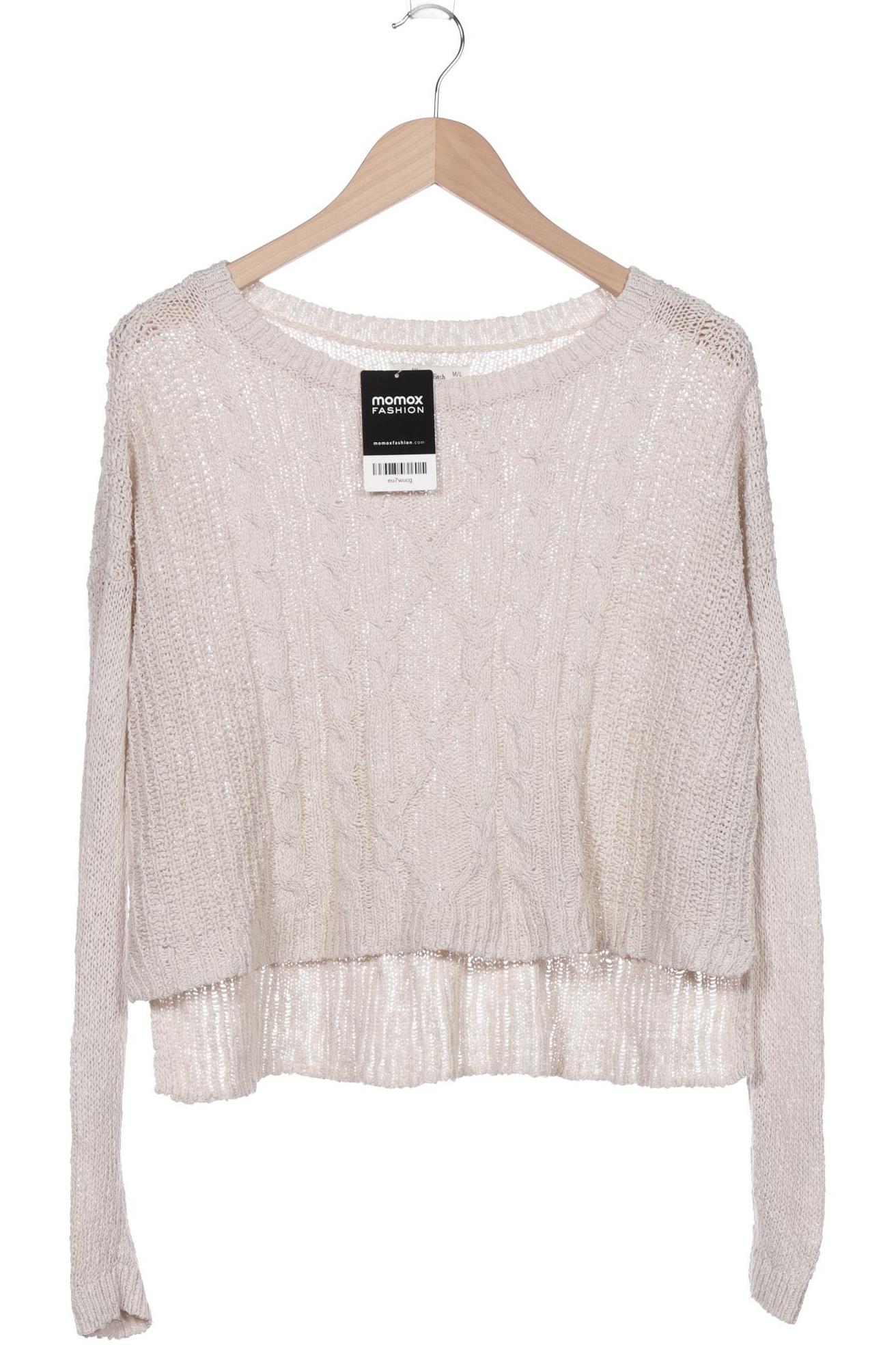 

Abercrombie & Fitch Damen Pullover, cremeweiß, Gr. 38