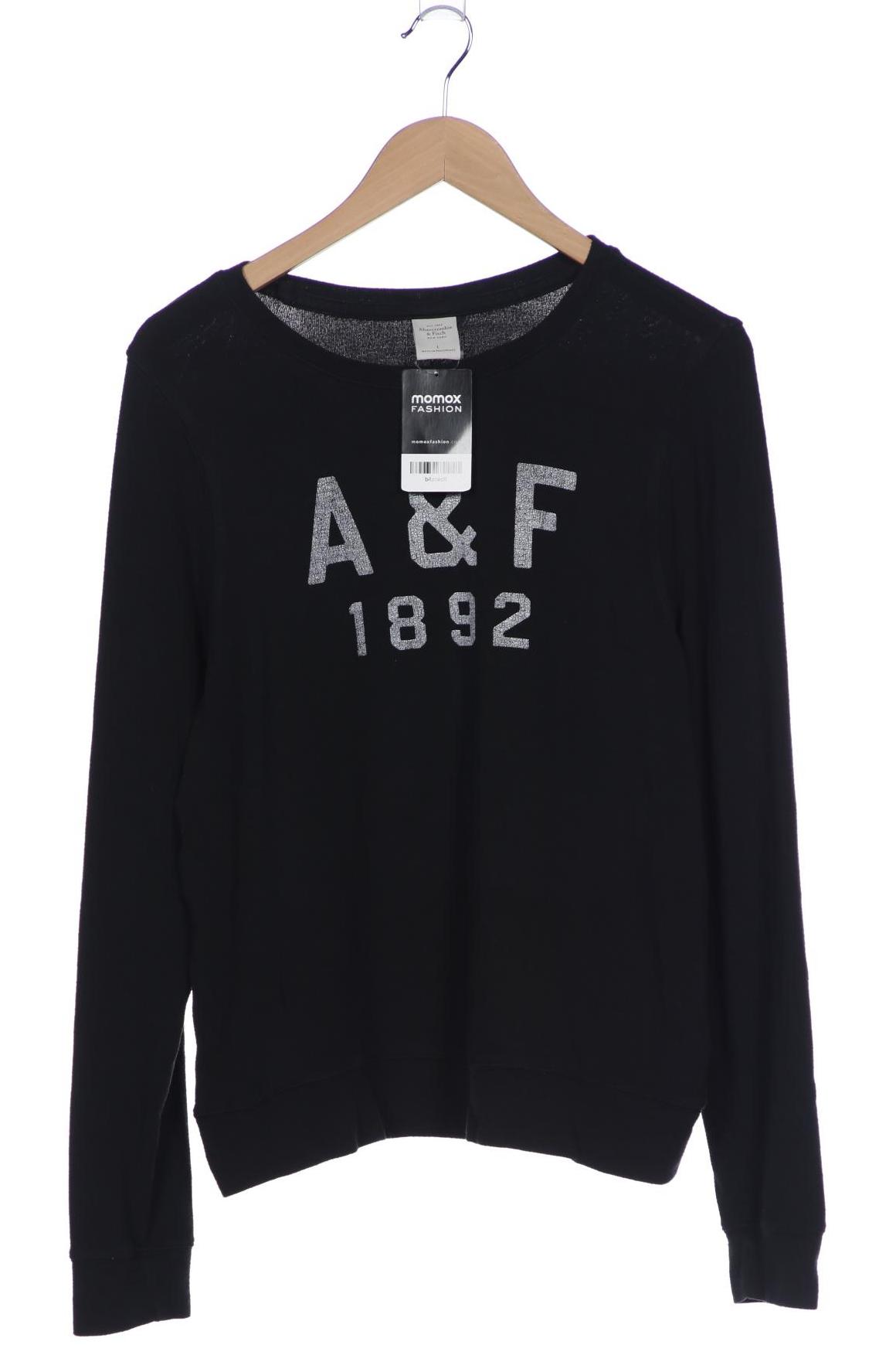 

Abercrombie & Fitch Damen Sweatshirt, schwarz, Gr. 42