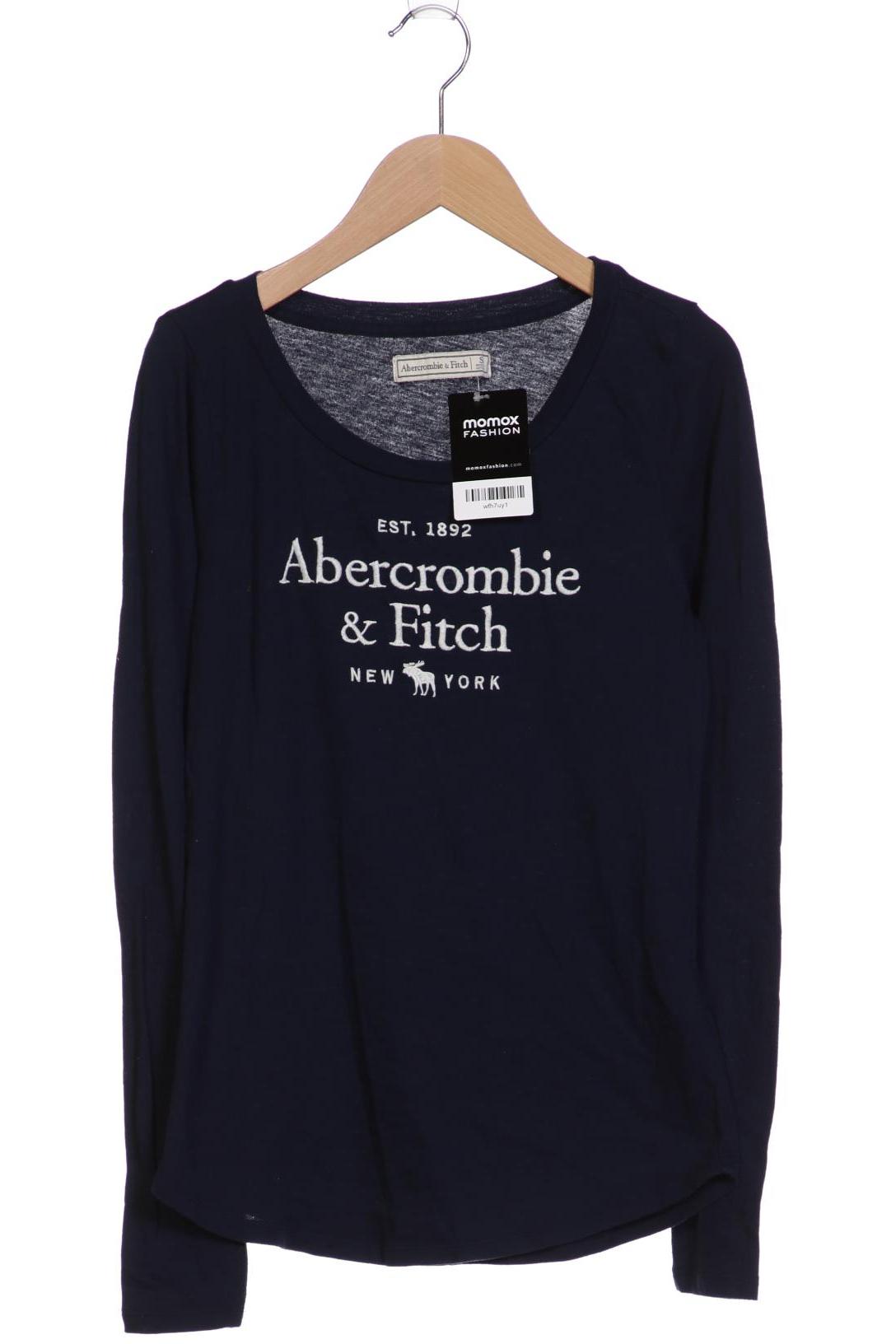 

Abercrombie & Fitch Damen Langarmshirt, marineblau