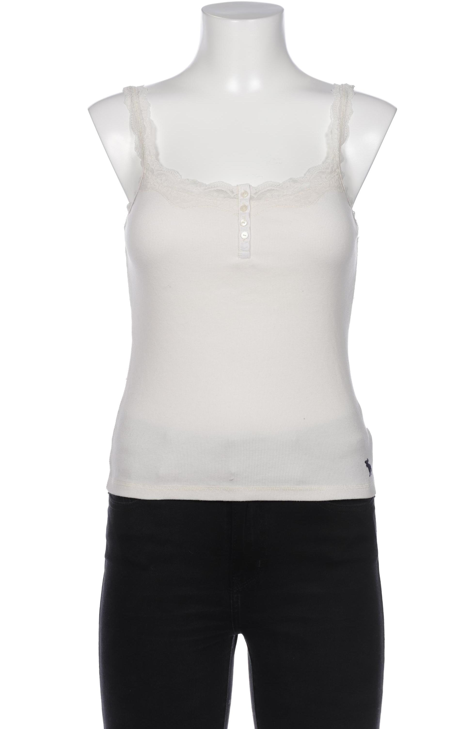 

Abercrombie & Fitch Damen Top, cremeweiß, Gr. 42