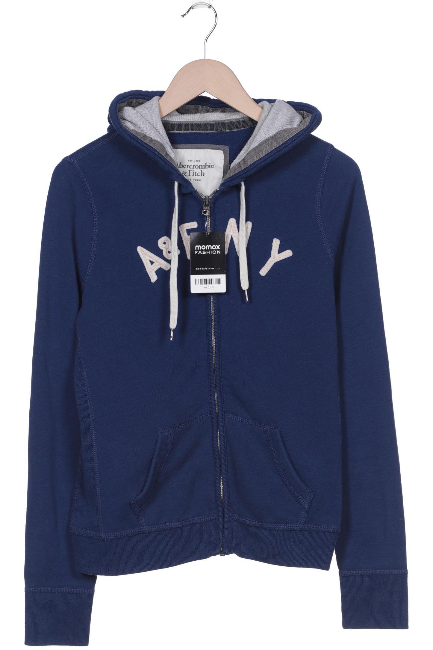 

Abercrombie & Fitch Damen Kapuzenpullover, blau