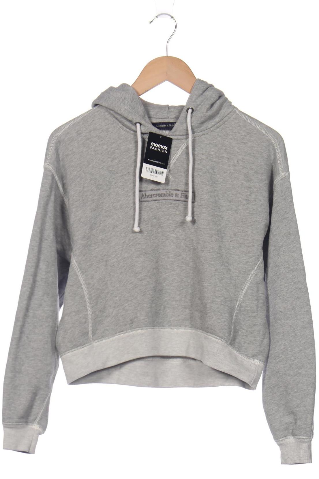 

Abercrombie & Fitch Damen Kapuzenpullover, grau