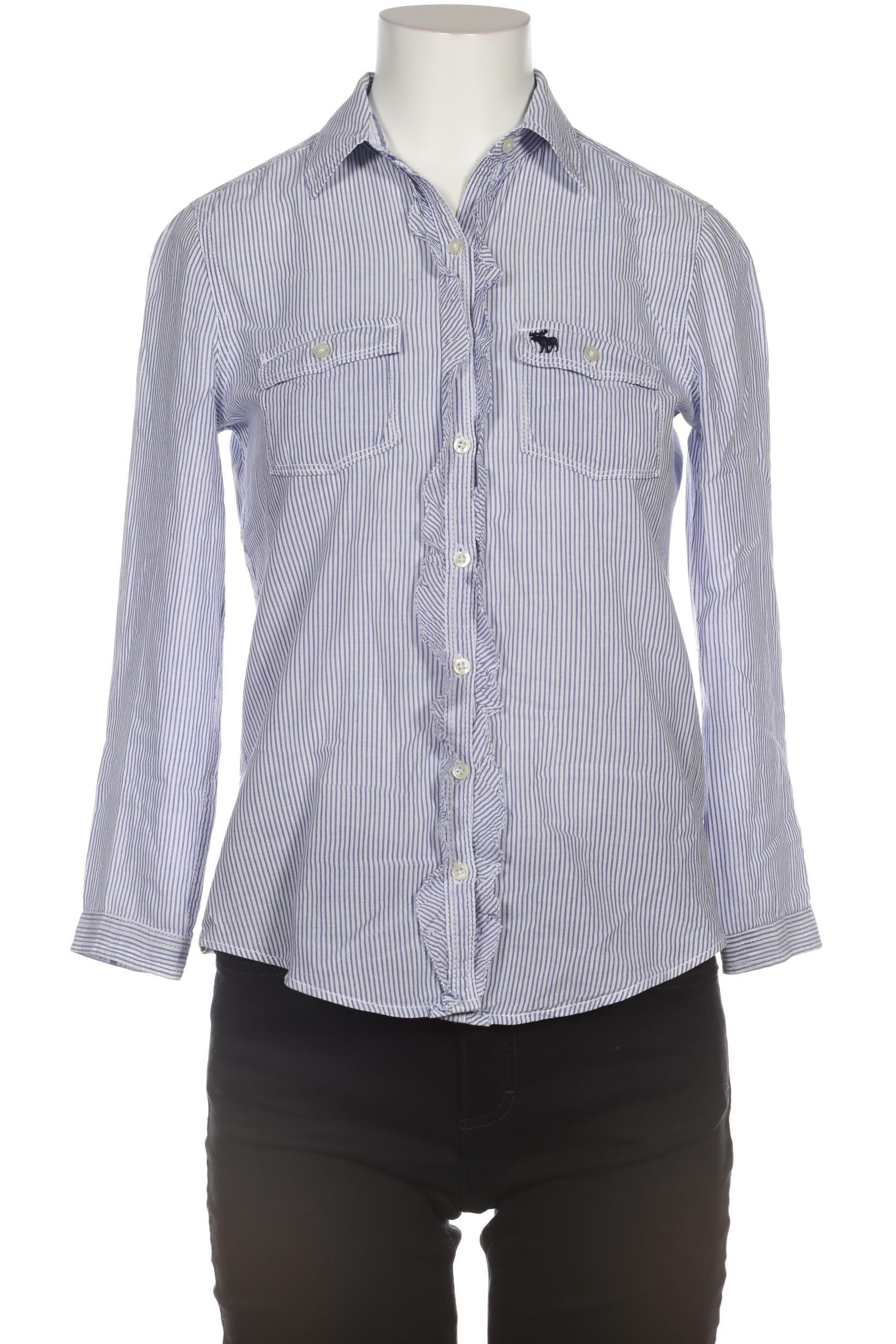 

Abercrombie & Fitch Damen Bluse, blau, Gr.