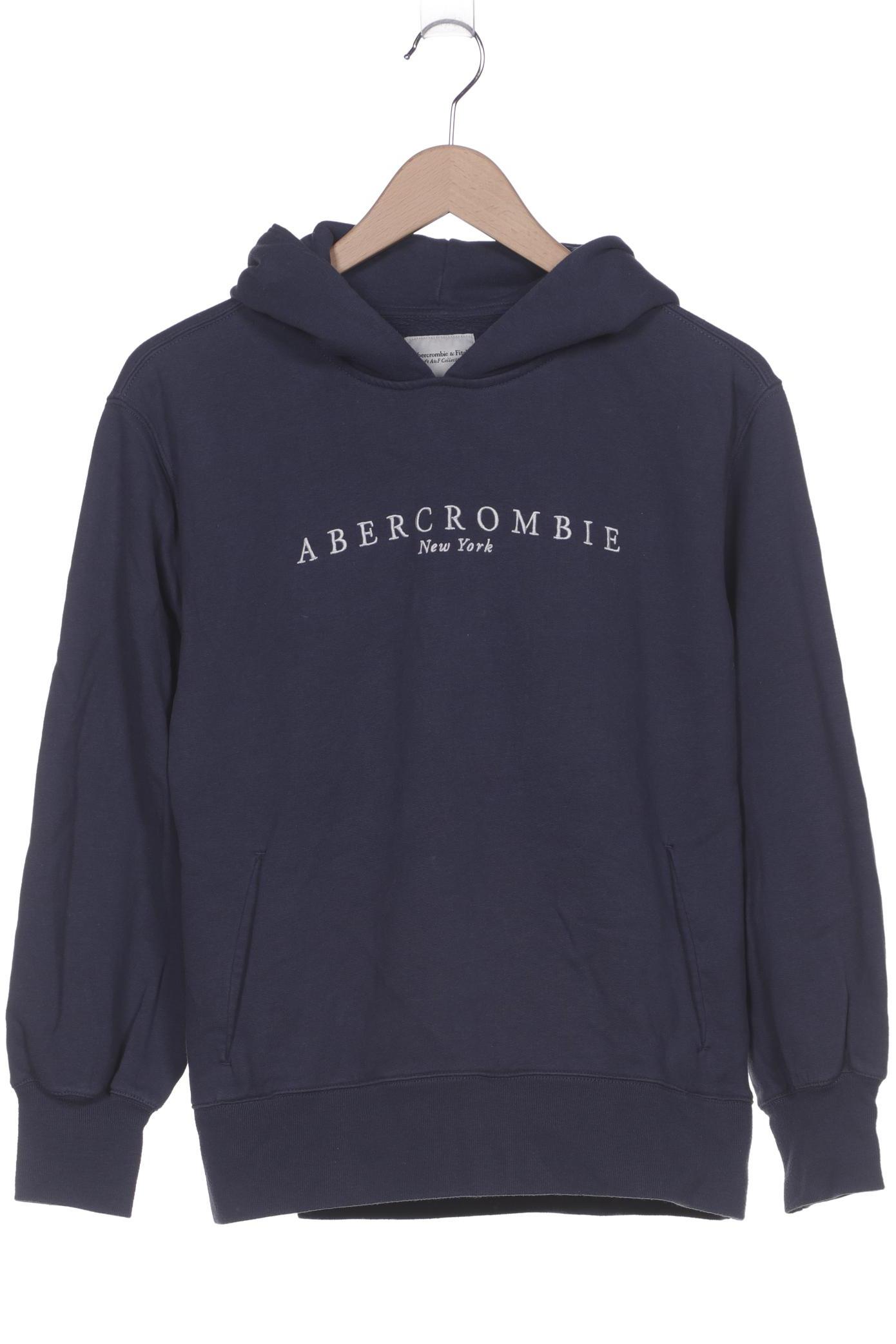 

Abercrombie & Fitch Damen Kapuzenpullover, blau, Gr. 34