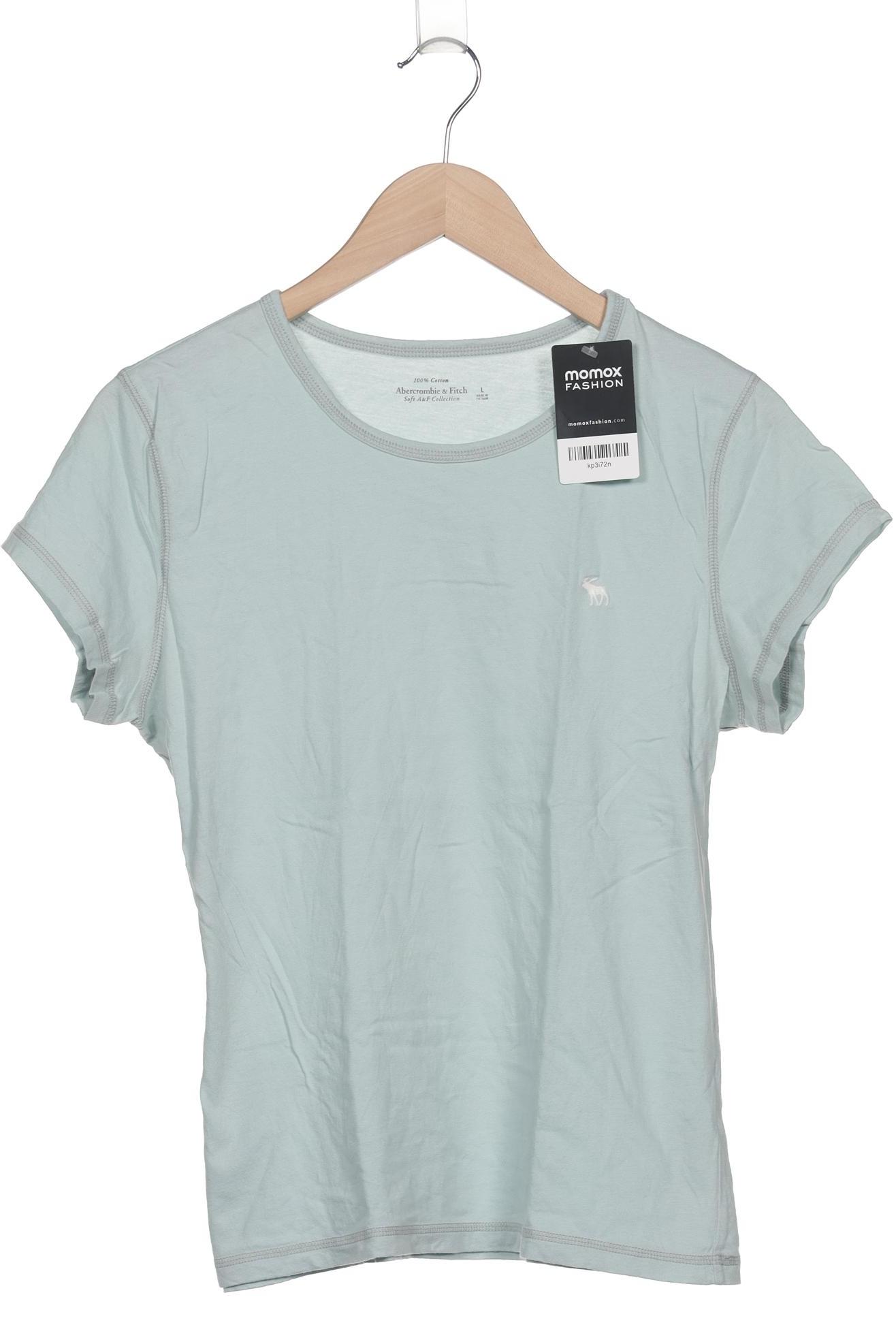 

Abercrombie & Fitch Damen T-Shirt, hellblau, Gr. 42