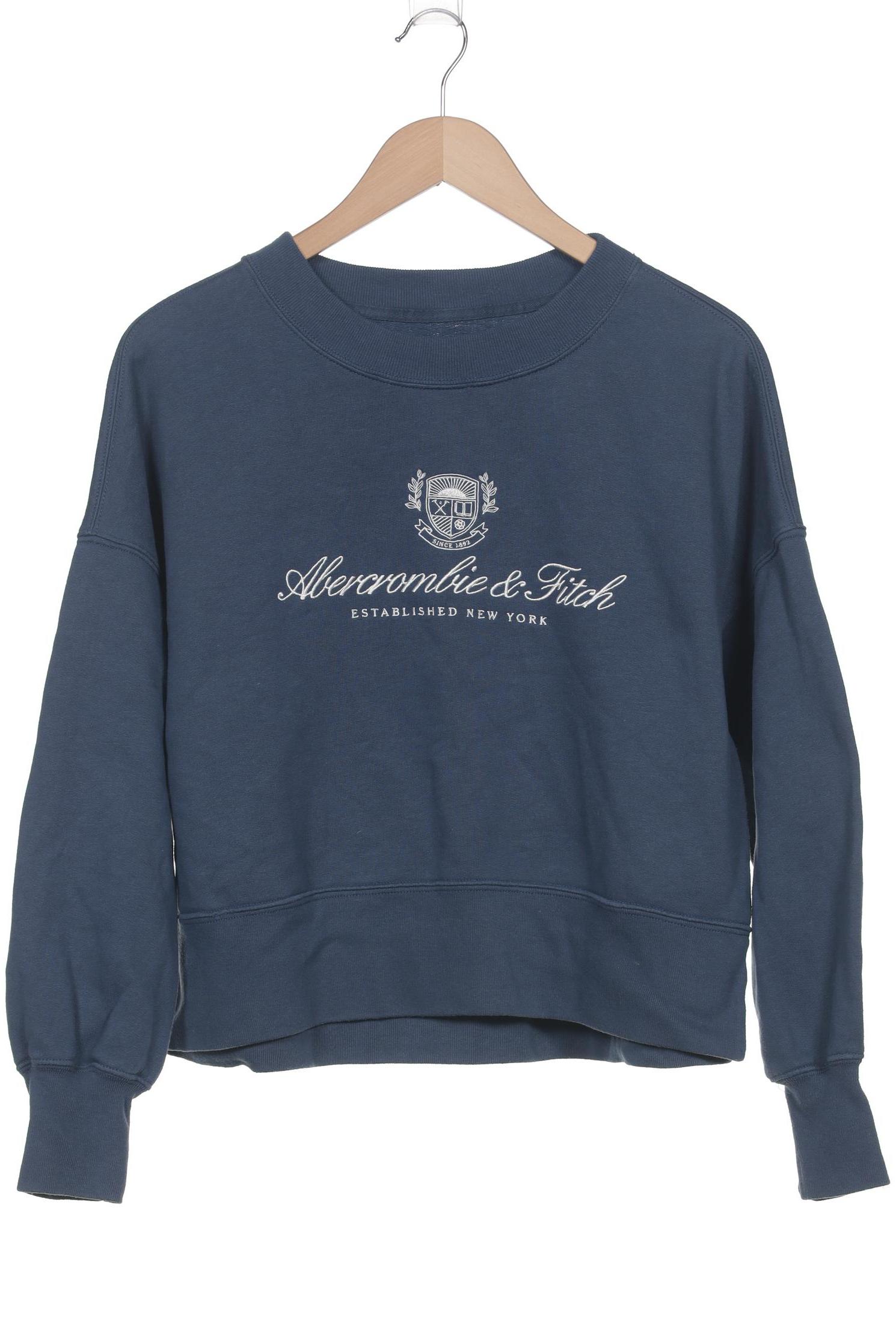 

Abercrombie & Fitch Damen Sweatshirt, blau, Gr. 36