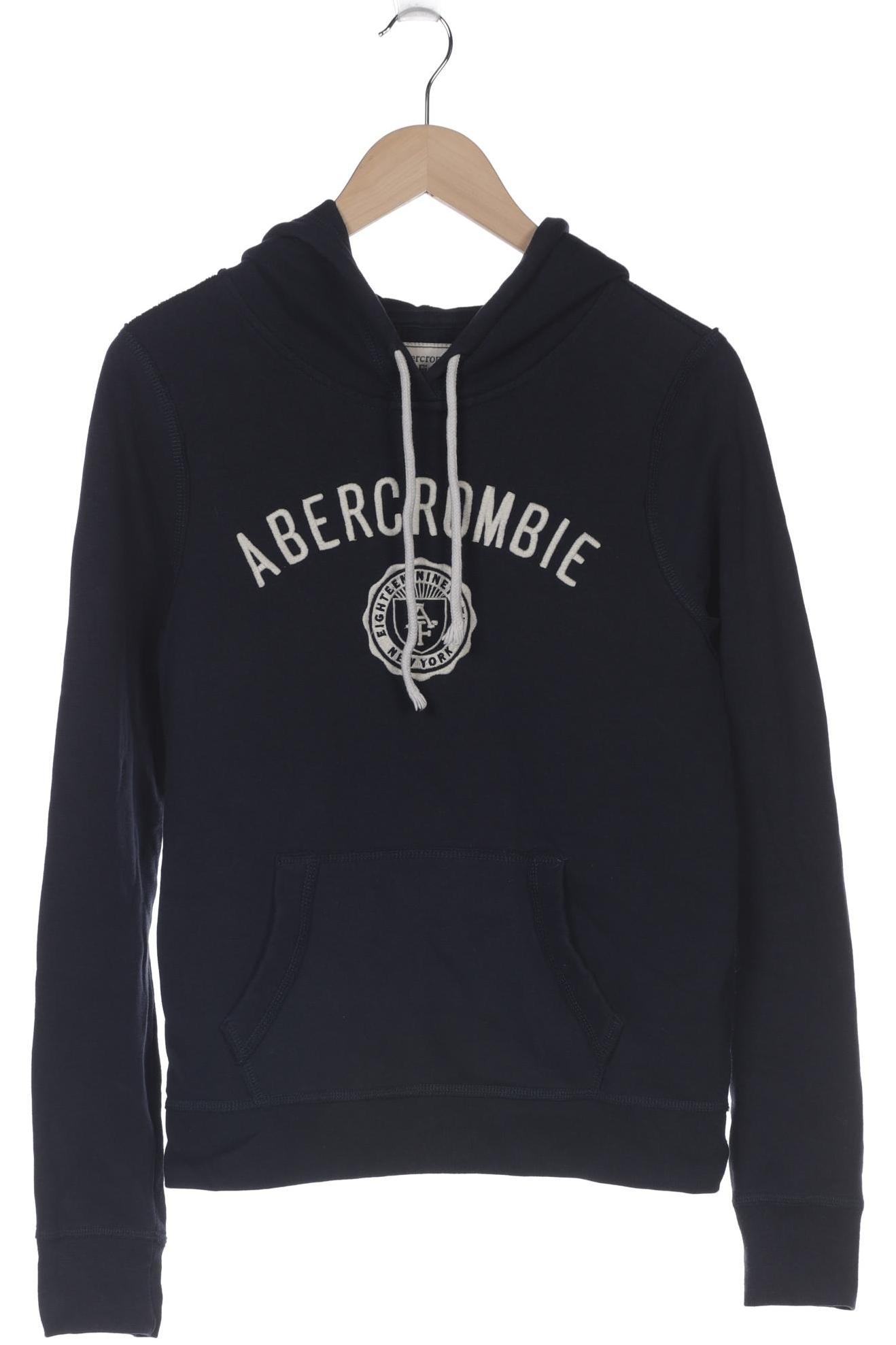 

Abercrombie & Fitch Damen Kapuzenpullover, marineblau, Gr. 38