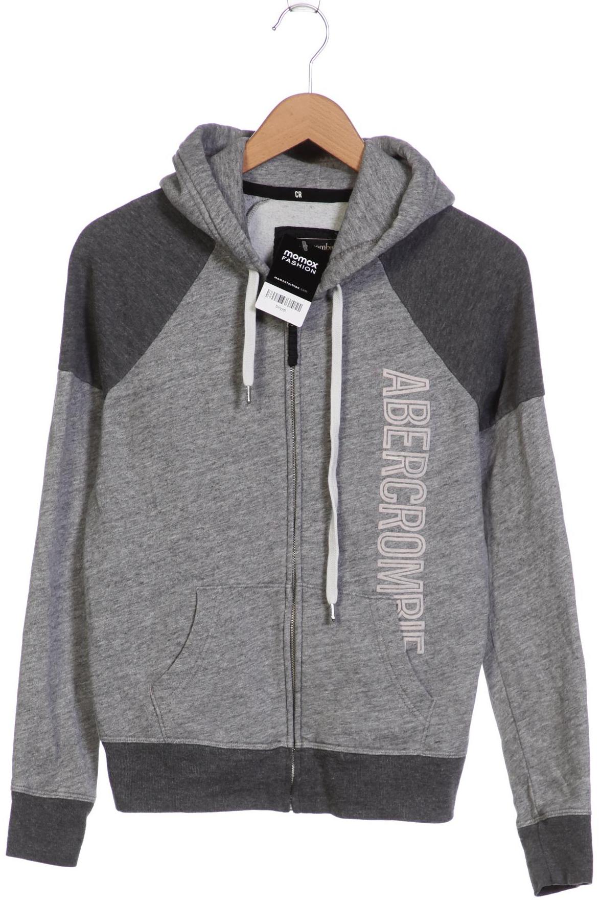

Abercrombie & Fitch Damen Kapuzenpullover, grau
