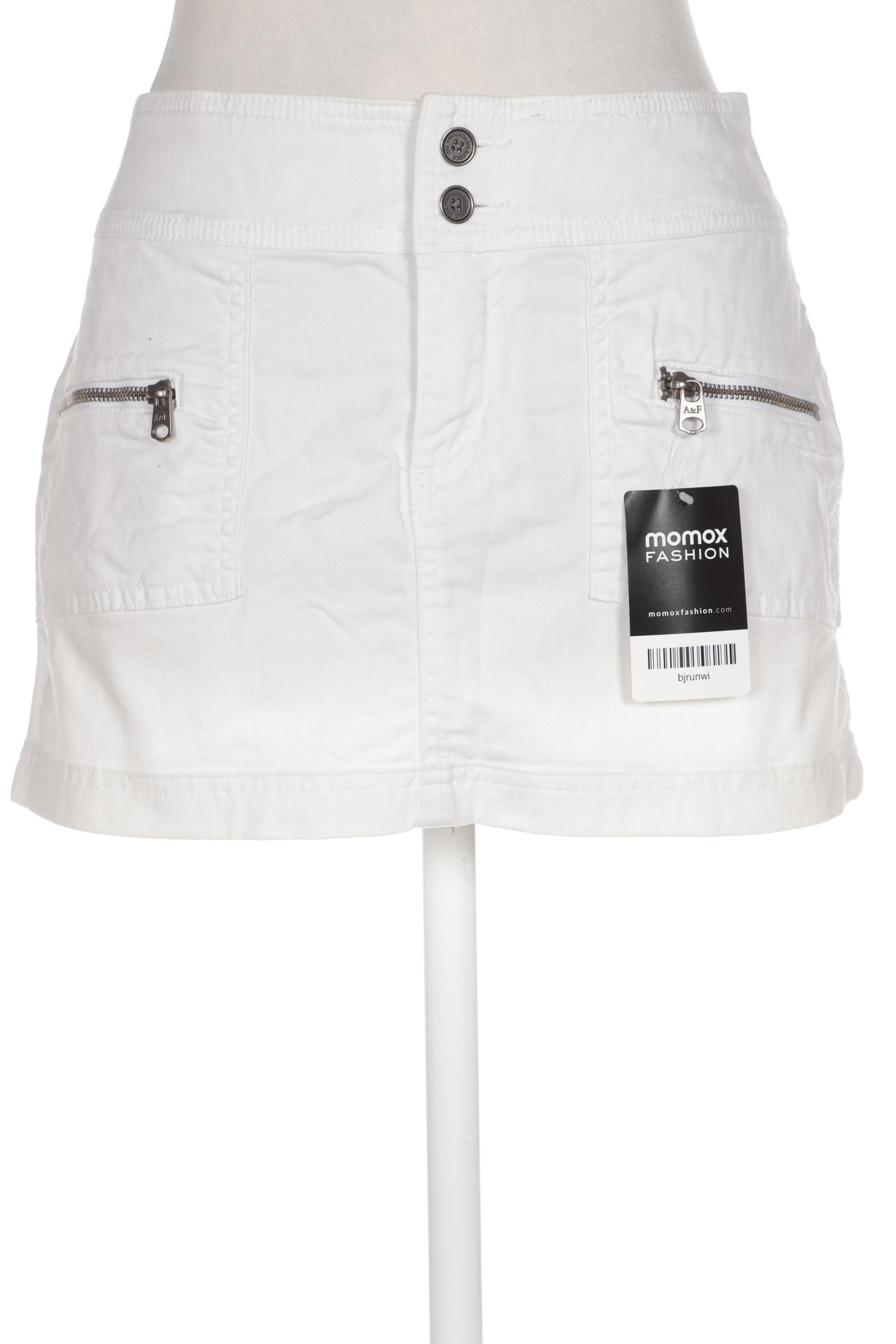 

Abercrombie & Fitch Damen Rock, weiß, Gr. 28