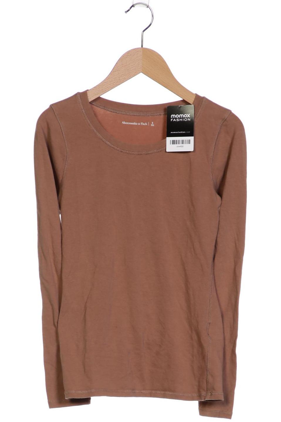 

Abercrombie & Fitch Damen Langarmshirt, braun, Gr. 36
