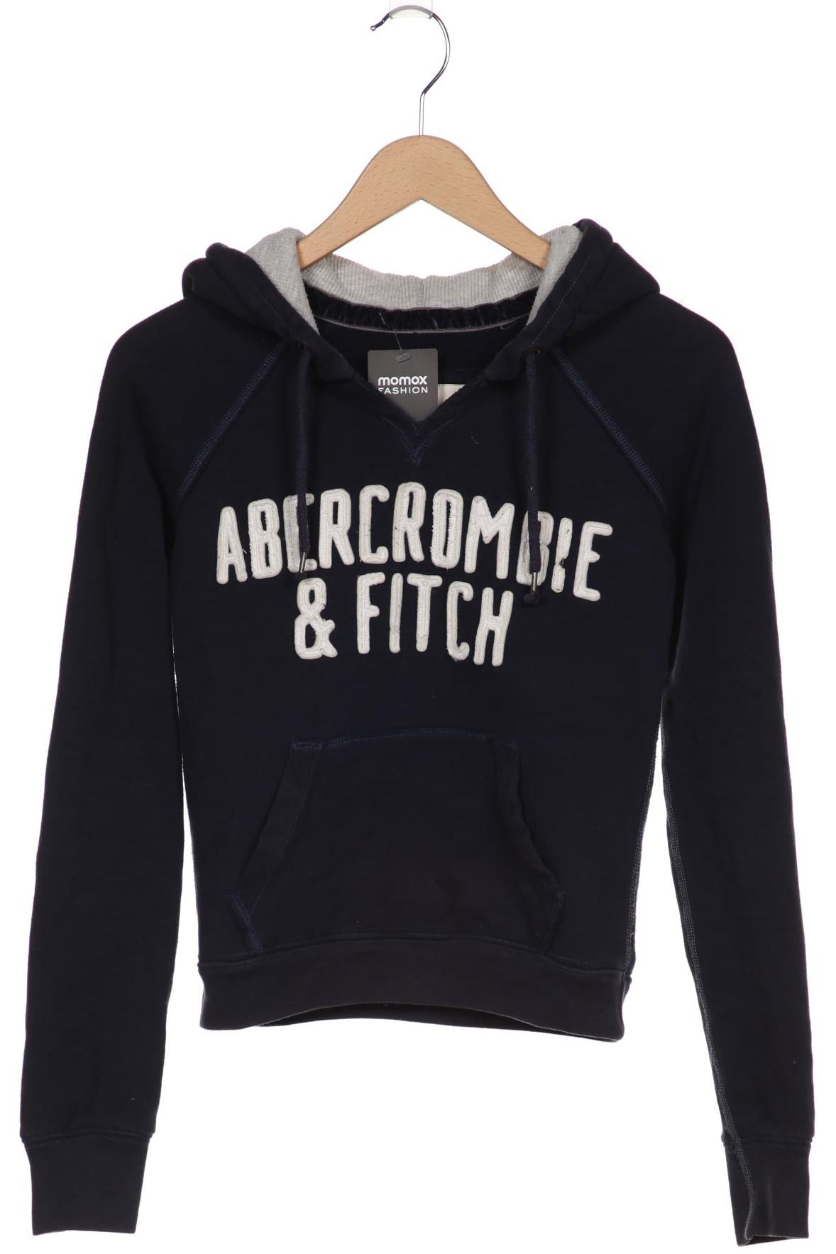 

Abercrombie & Fitch Damen Kapuzenpullover, marineblau