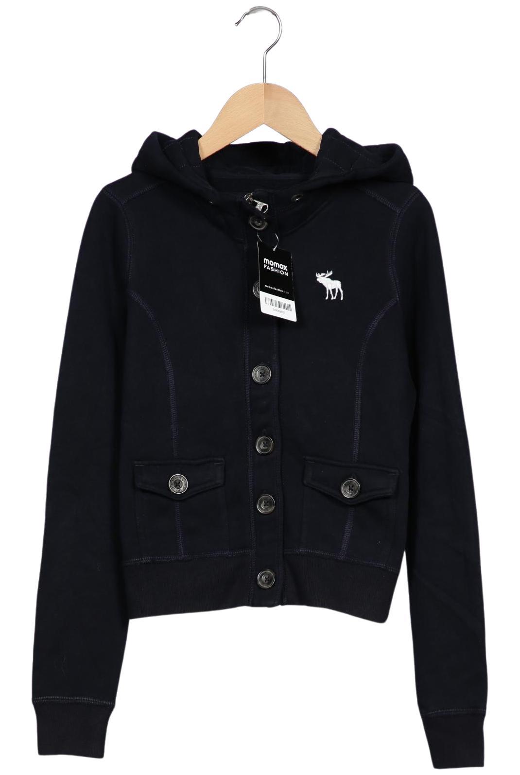 

Abercrombie & Fitch Damen Kapuzenpullover, marineblau, Gr. 36