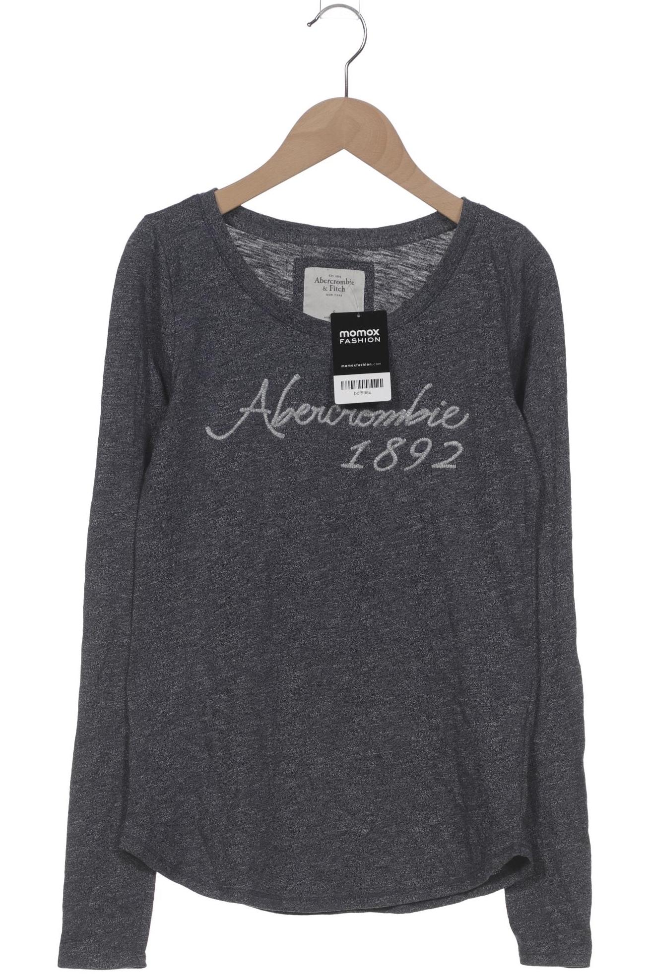 

Abercrombie & Fitch Damen Langarmshirt, marineblau, Gr. 36