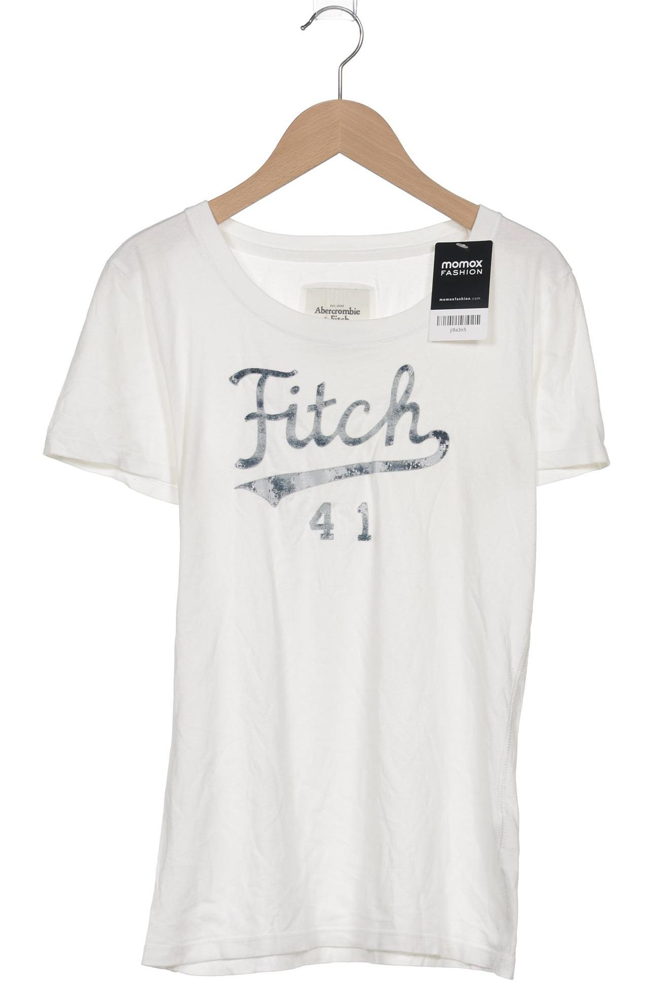 

Abercrombie & Fitch Damen T-Shirt, weiß, Gr. 42