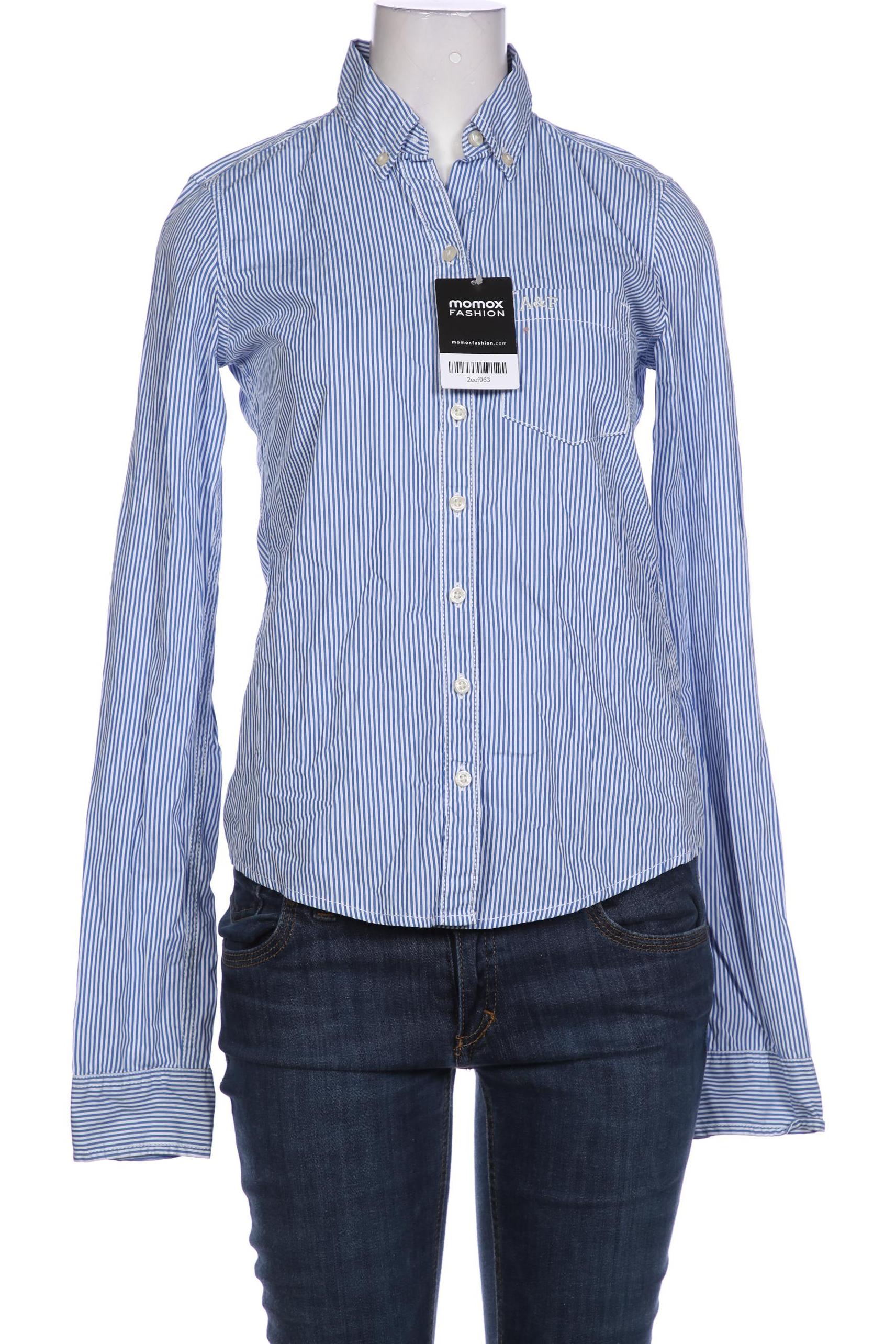 

Abercrombie & Fitch Damen Bluse, blau