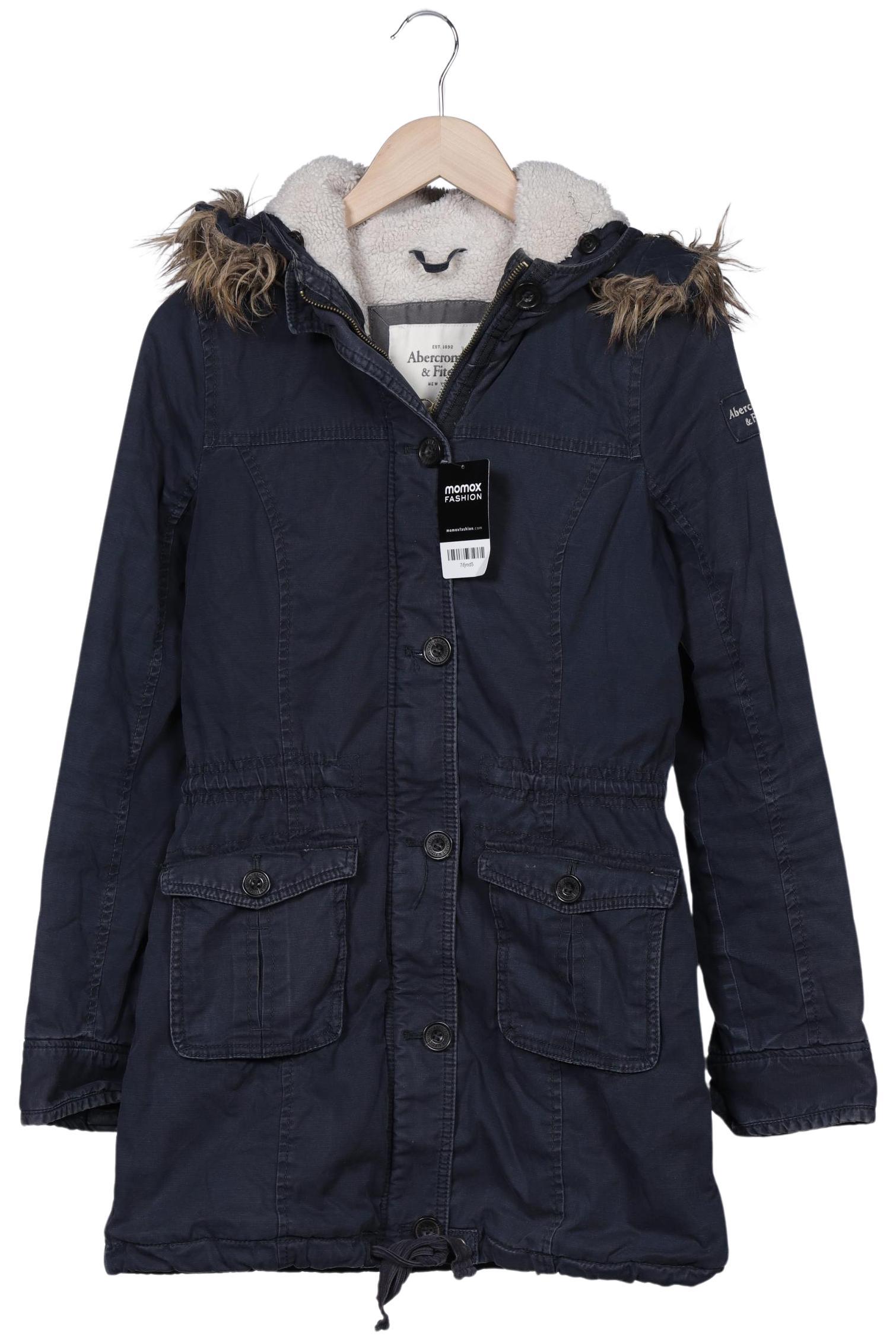 

Abercrombie & Fitch Damen Mantel, marineblau, Gr. 36