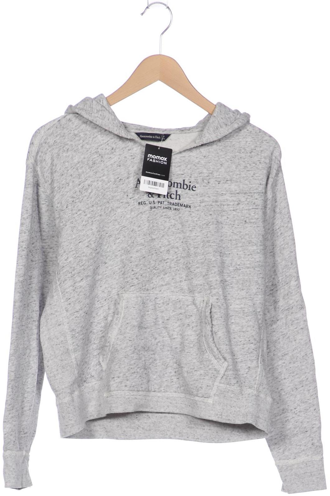 

Abercrombie & Fitch Damen Kapuzenpullover, grau