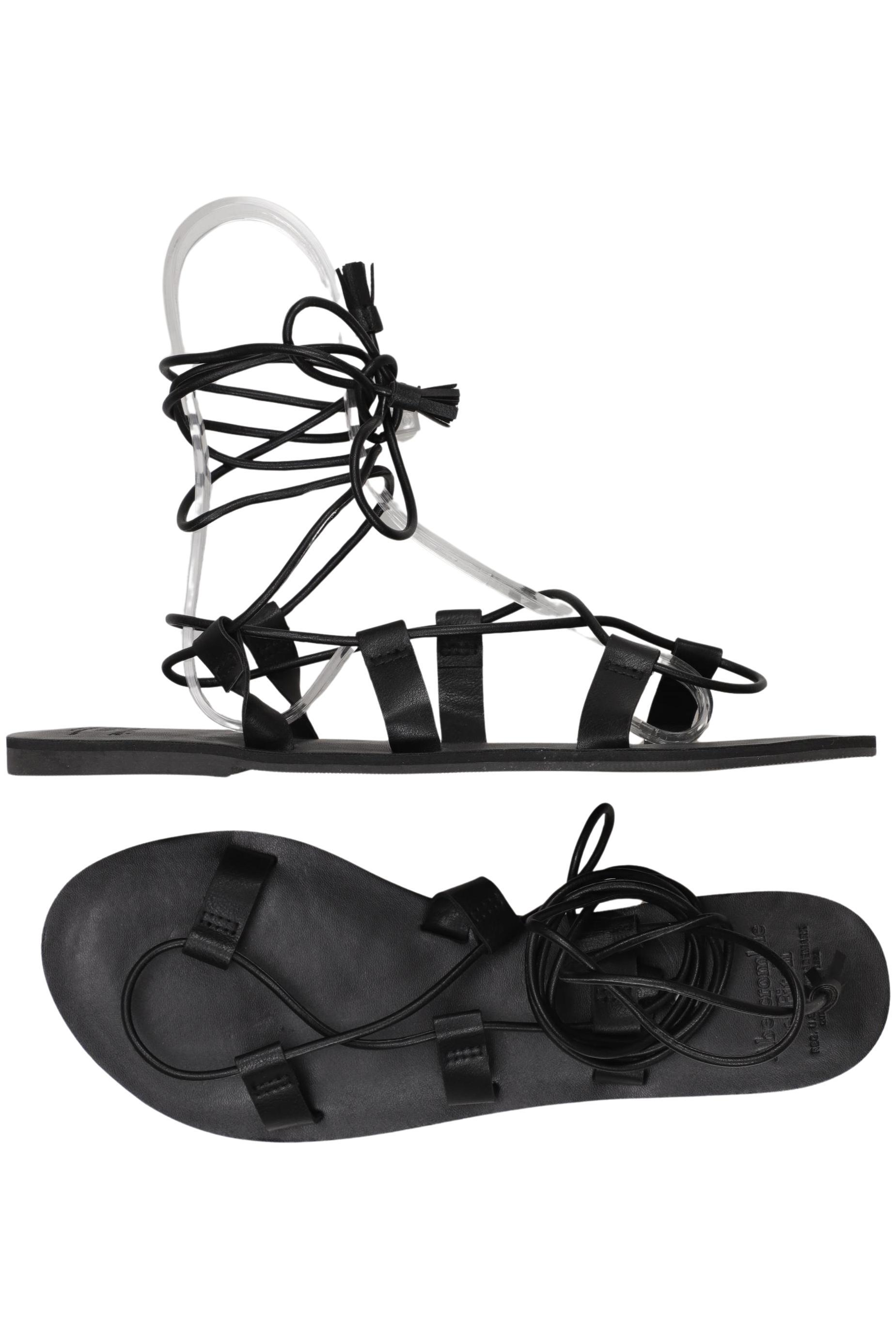 

Abercrombie & Fitch Damen Sandale, schwarz, Gr. 40