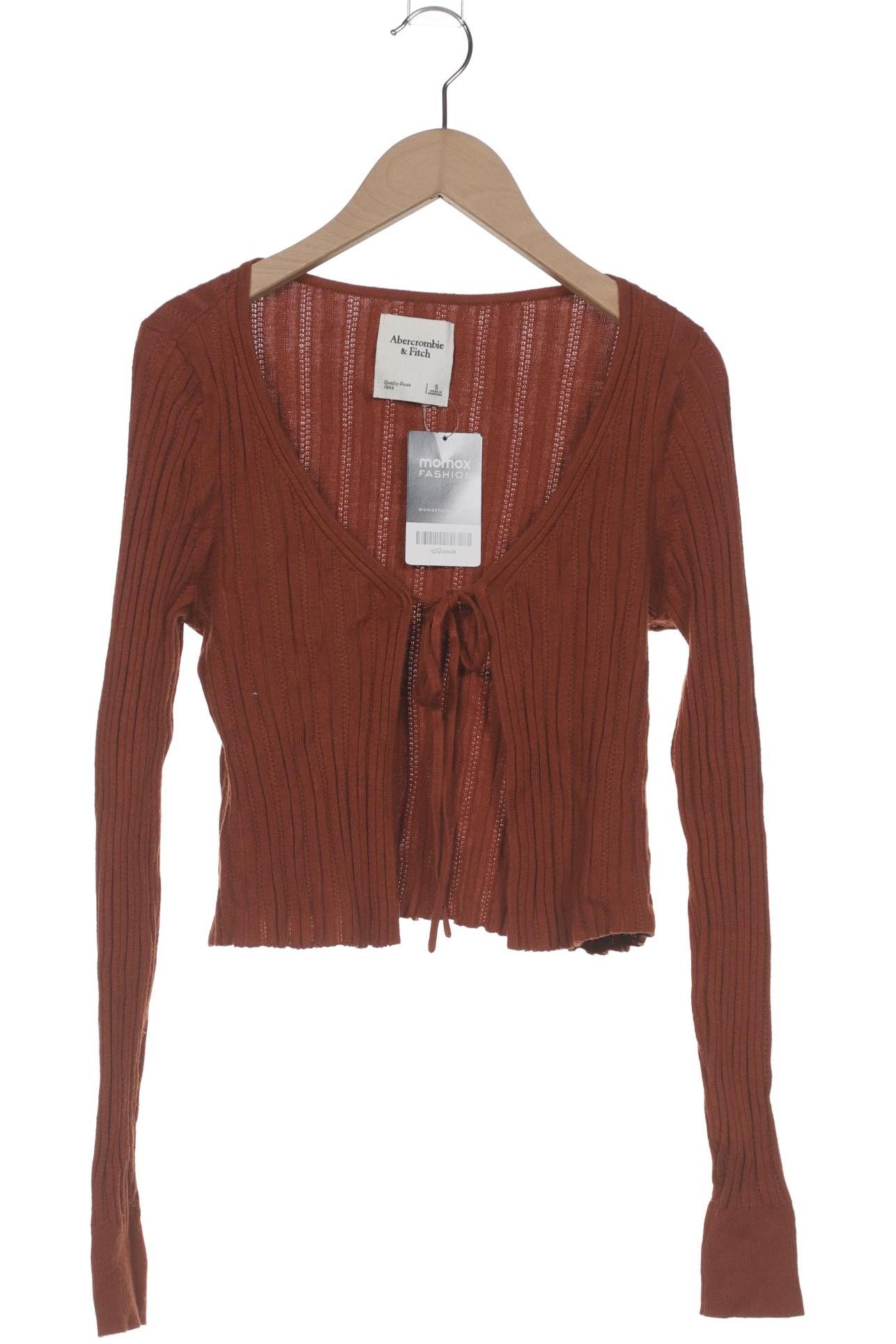 

Abercrombie & Fitch Damen Strickjacke, orange, Gr. 36