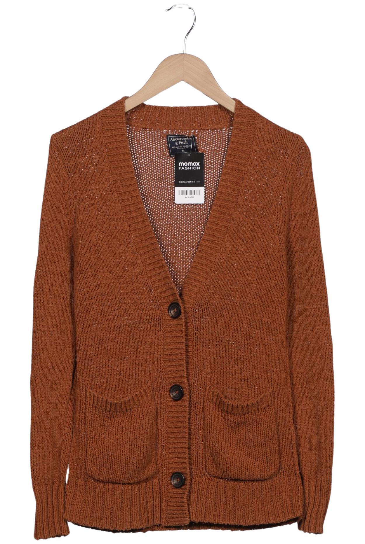 

Abercrombie & Fitch Damen Strickjacke, braun, Gr. 34