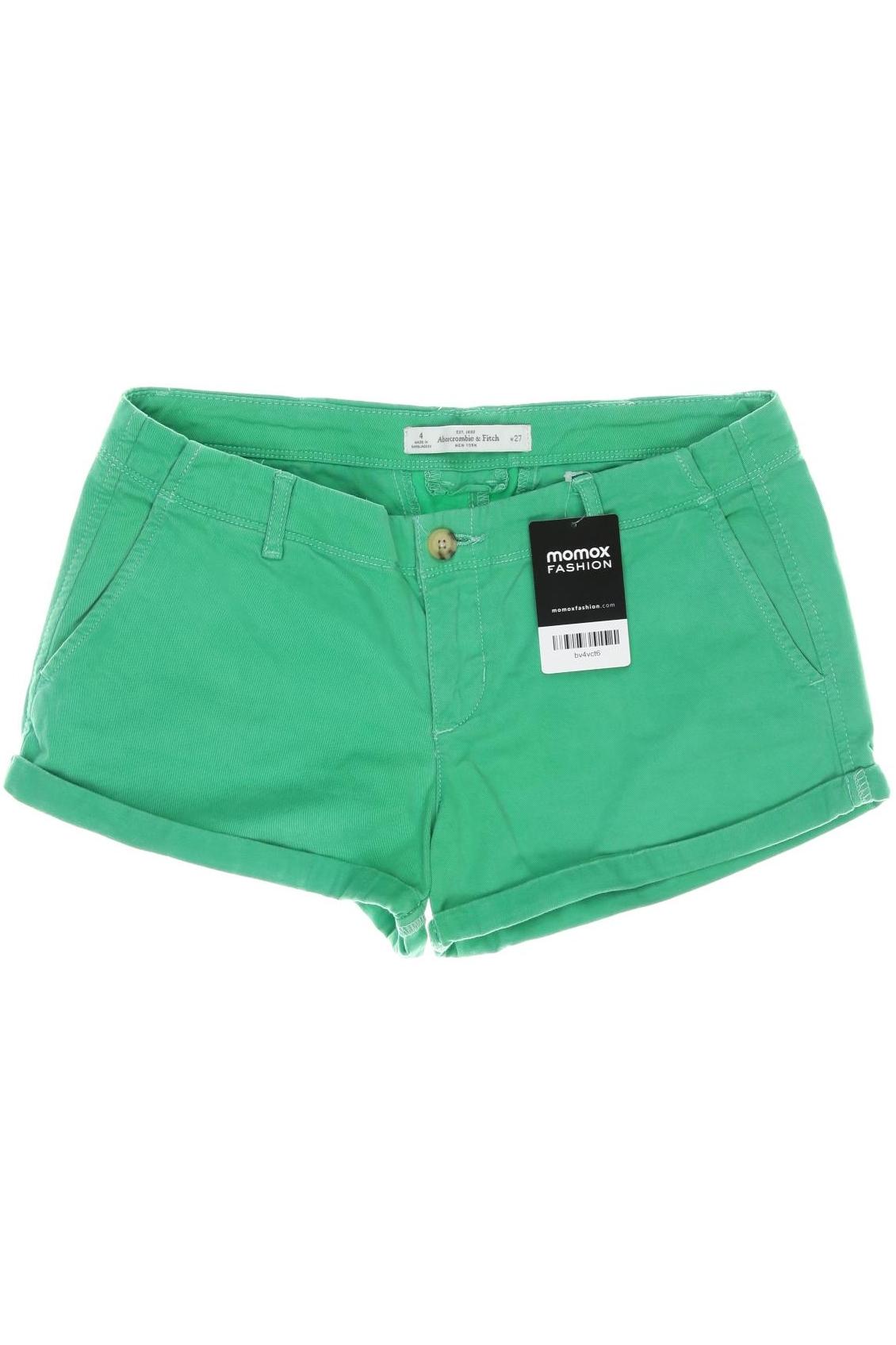 

Abercrombie & Fitch Damen Shorts, grün, Gr. 27