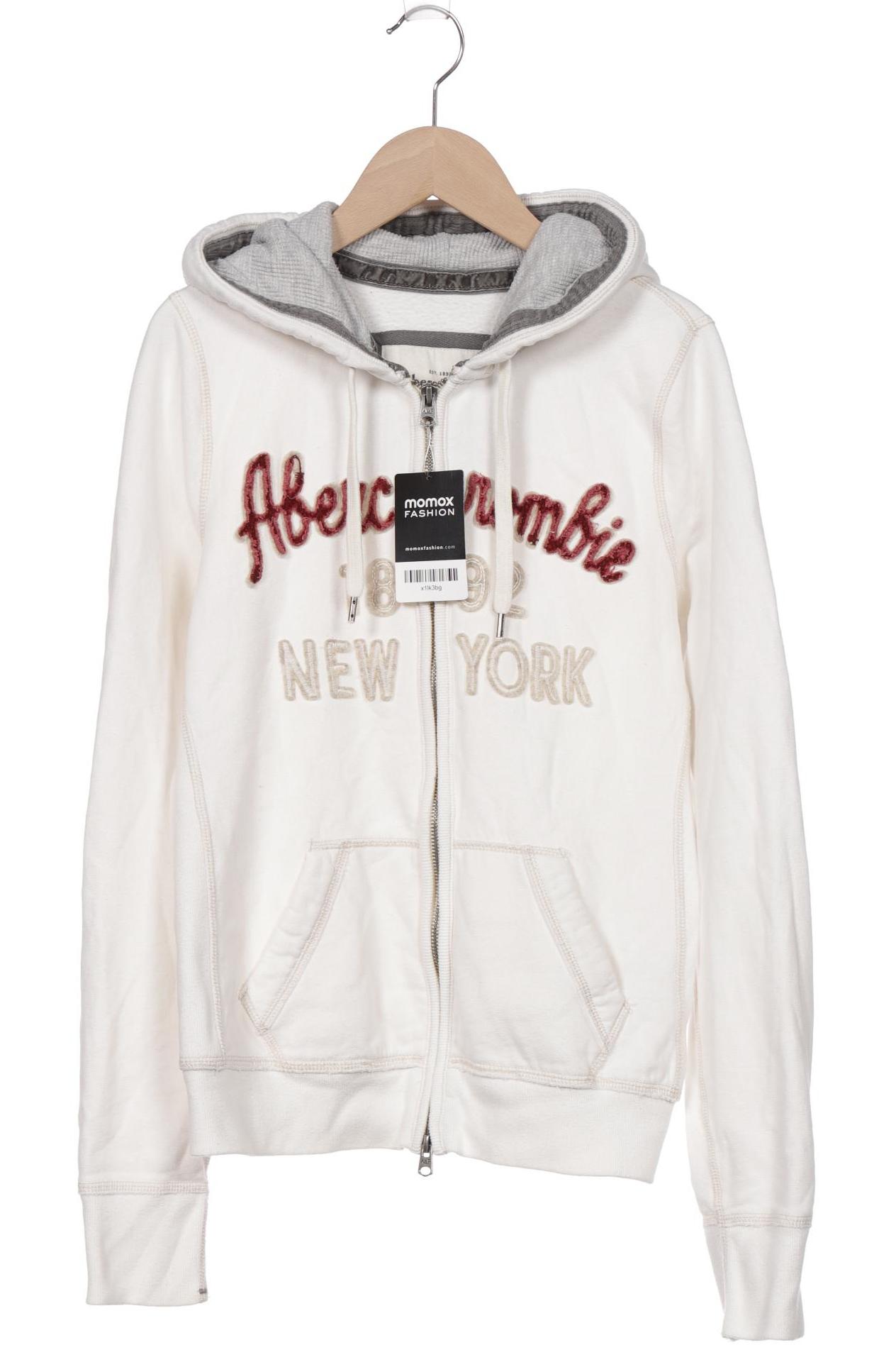 

Abercrombie & Fitch Damen Kapuzenpullover, weiß