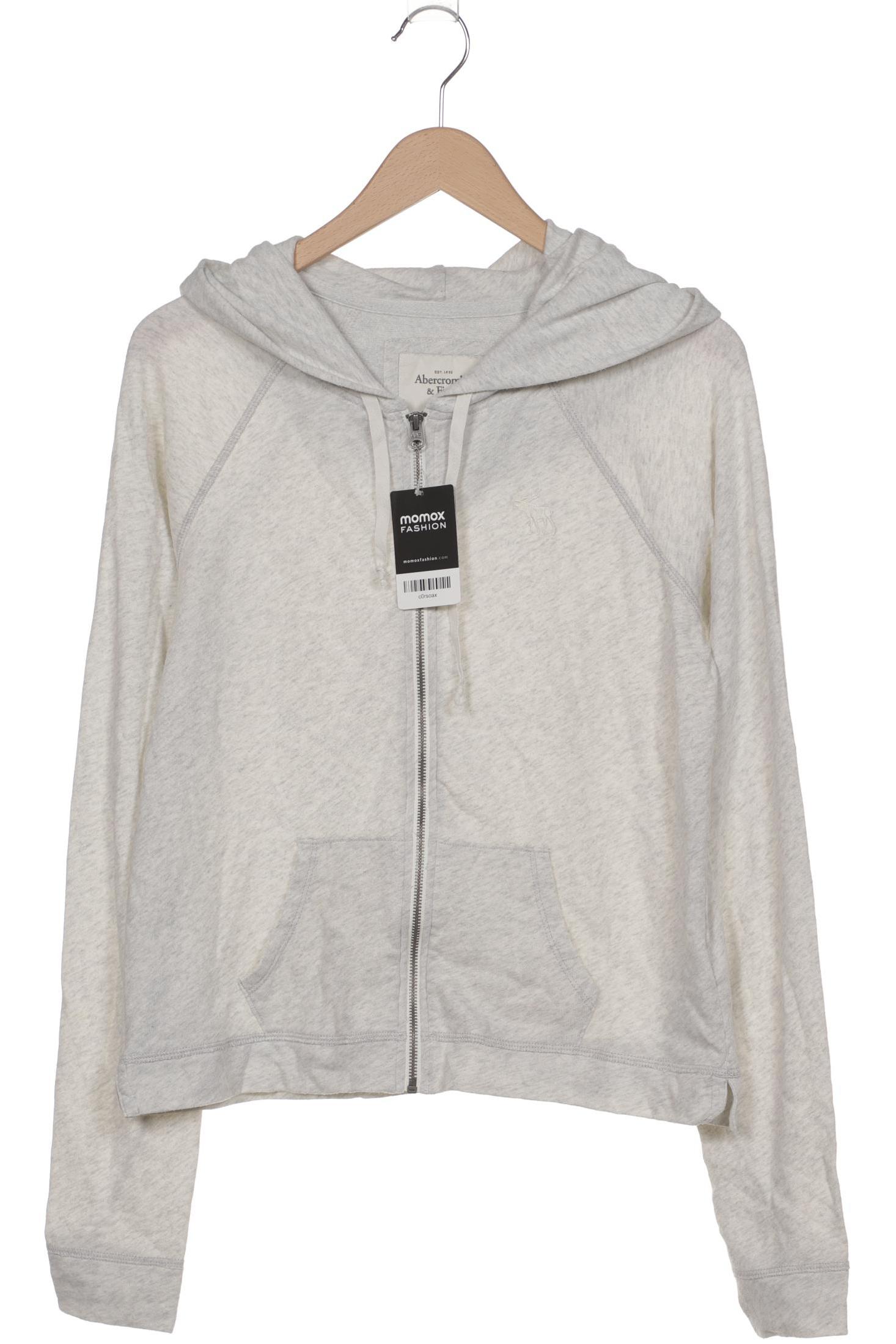 

Abercrombie & Fitch Damen Kapuzenpullover, grau, Gr. 42