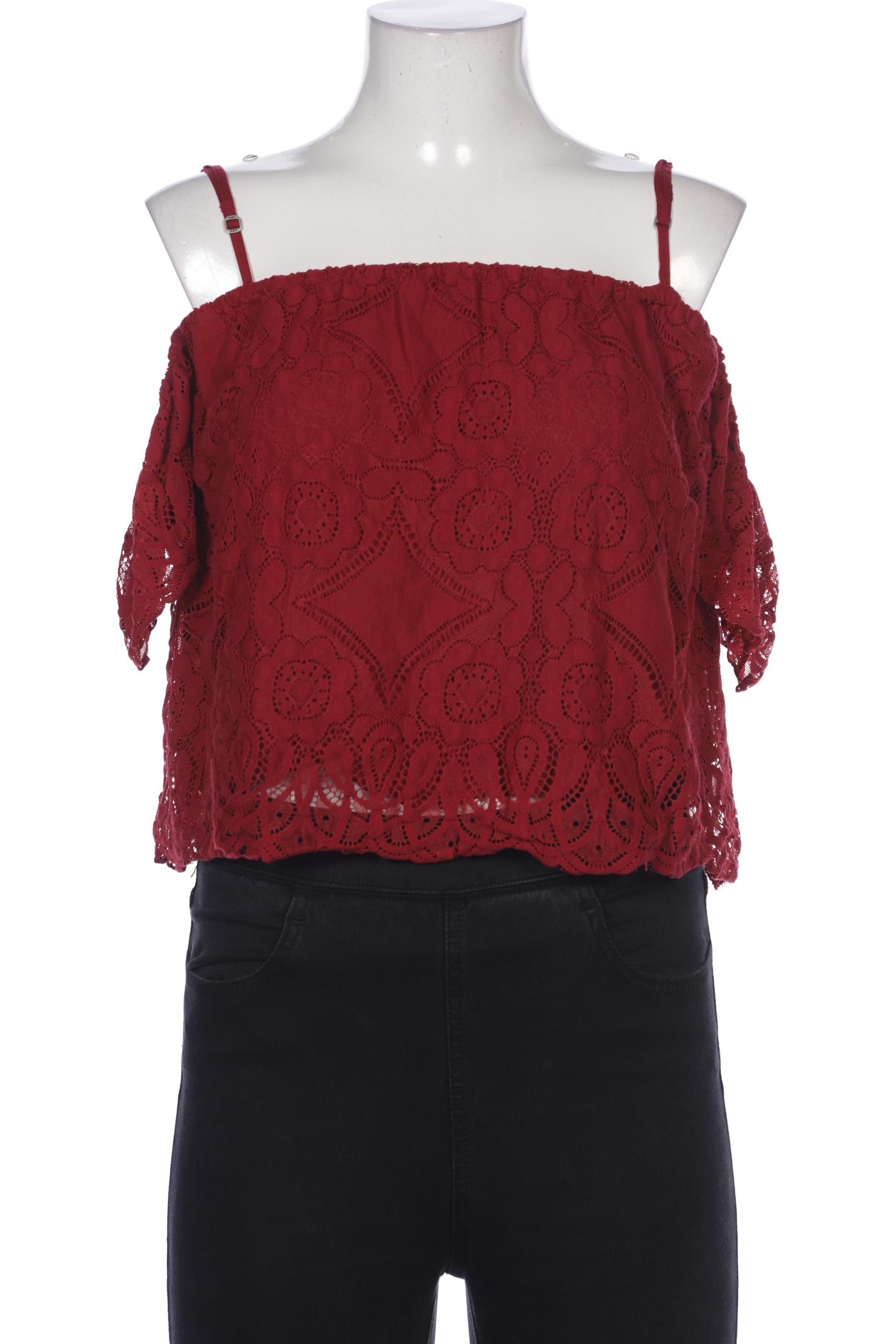

Abercrombie & Fitch Damen Bluse, bordeaux, Gr. 38