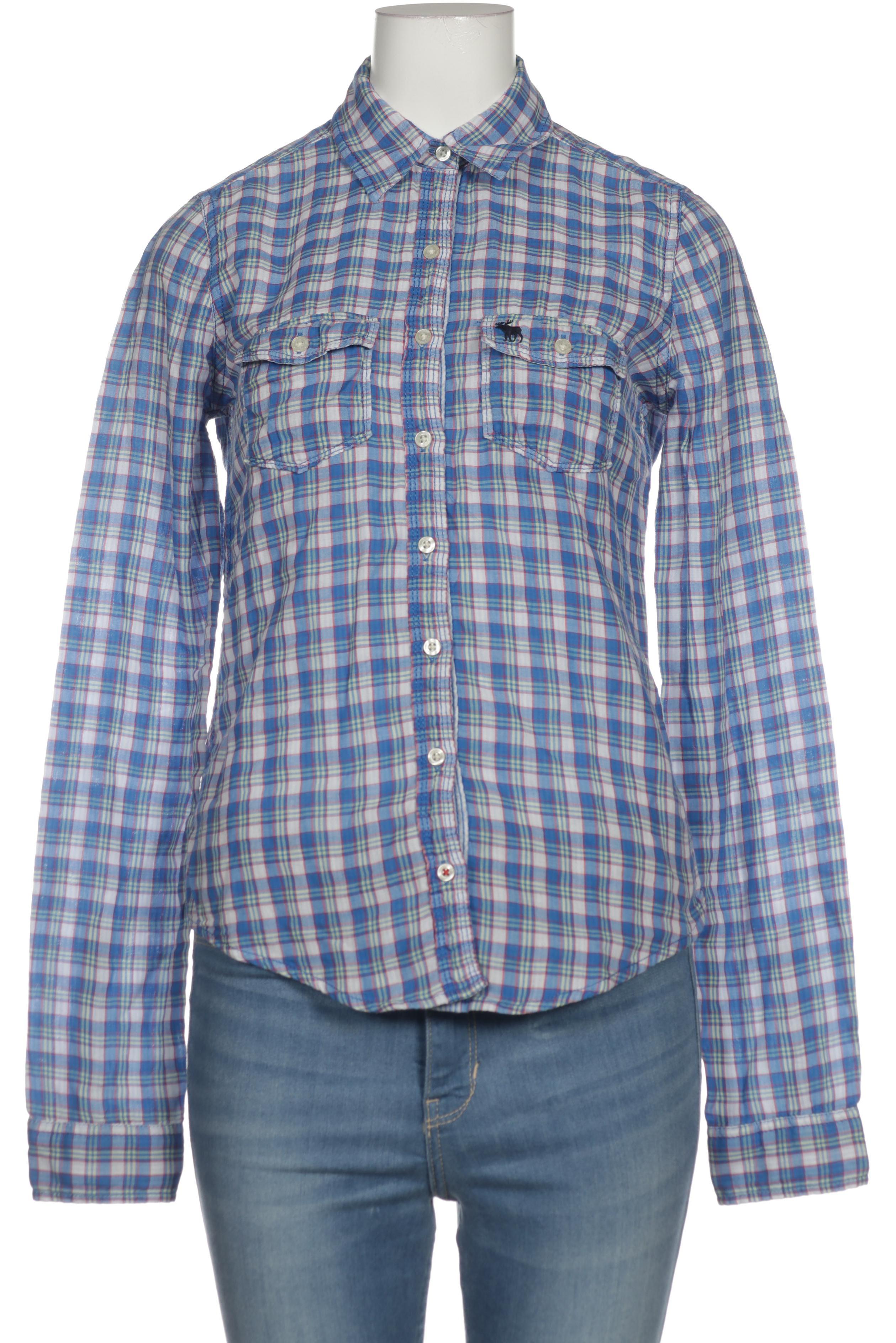 

Abercrombie & Fitch Damen Bluse, blau, Gr. 34