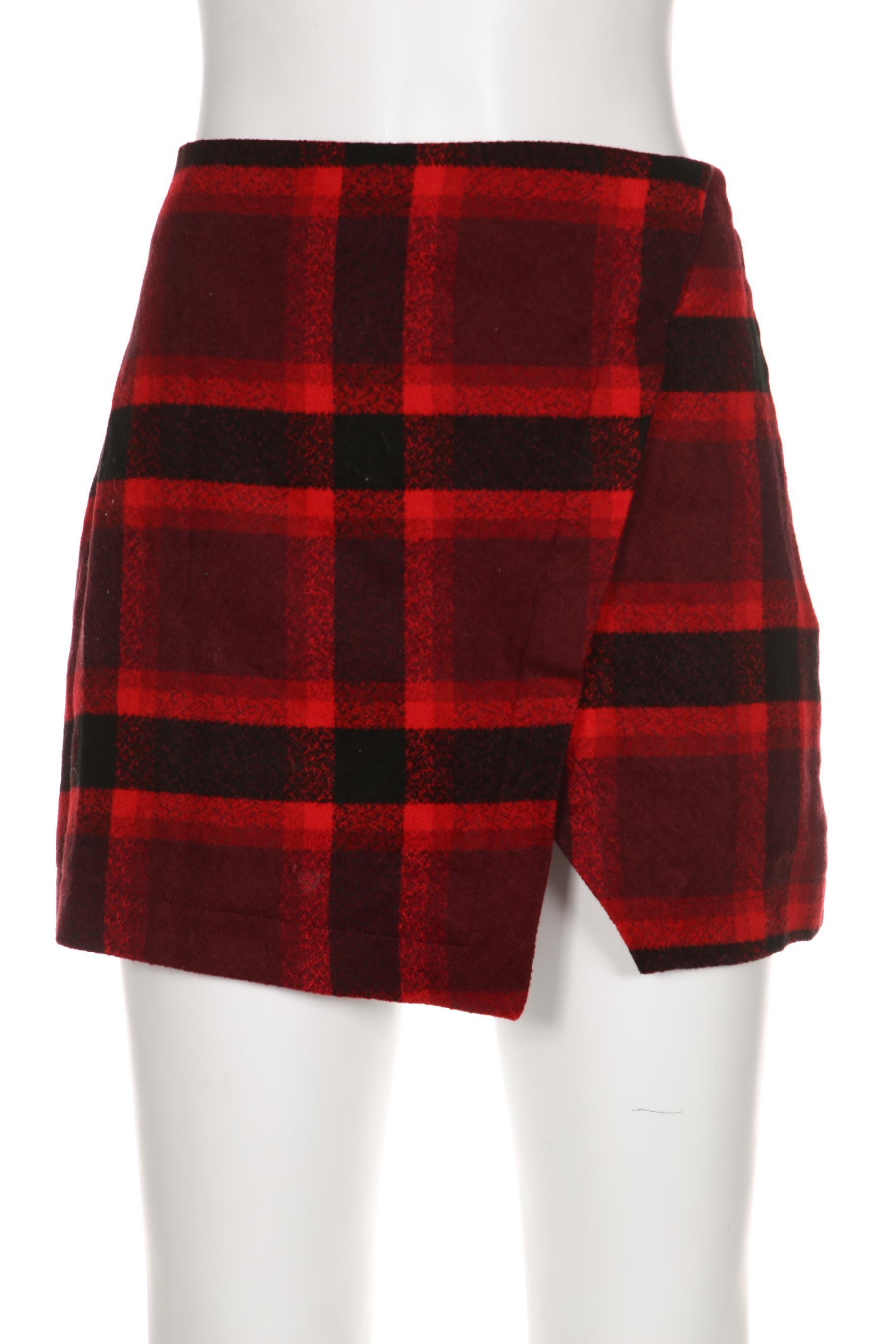 

Abercrombie & Fitch Damen Rock, rot, Gr. 24
