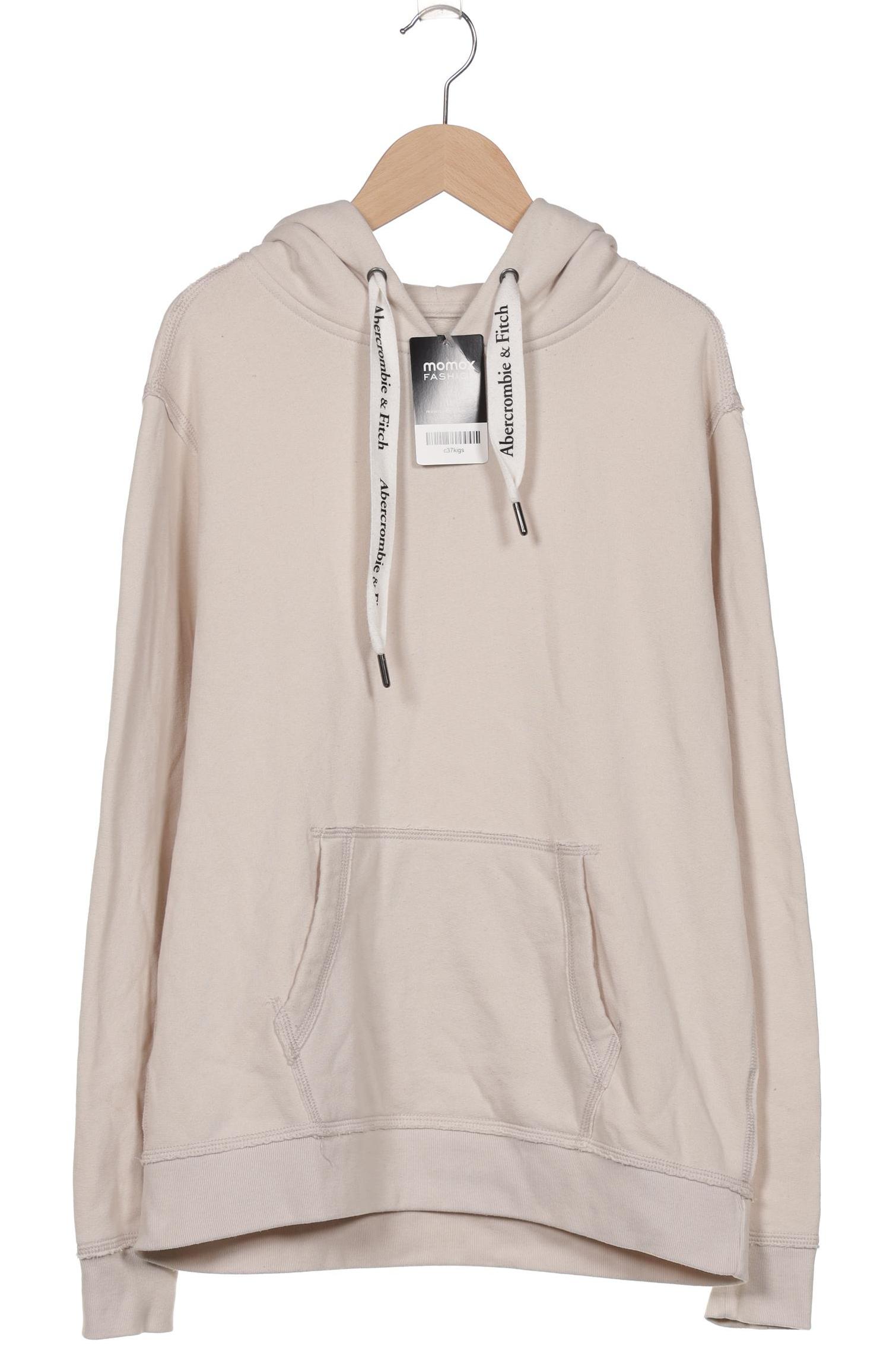 

Abercrombie & Fitch Damen Kapuzenpullover, beige, Gr. 34