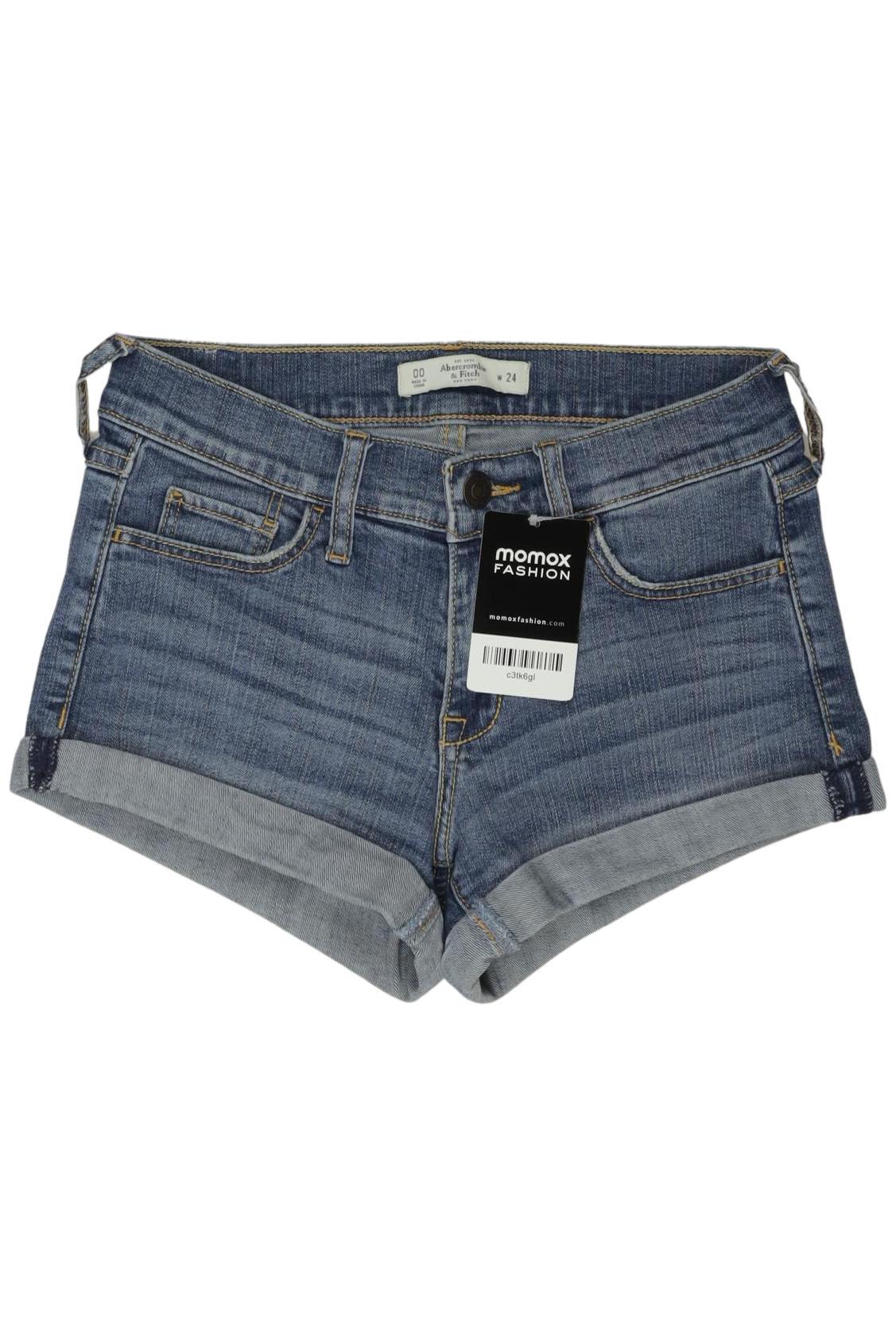 

Abercrombie & Fitch Damen Shorts, blau, Gr. 24