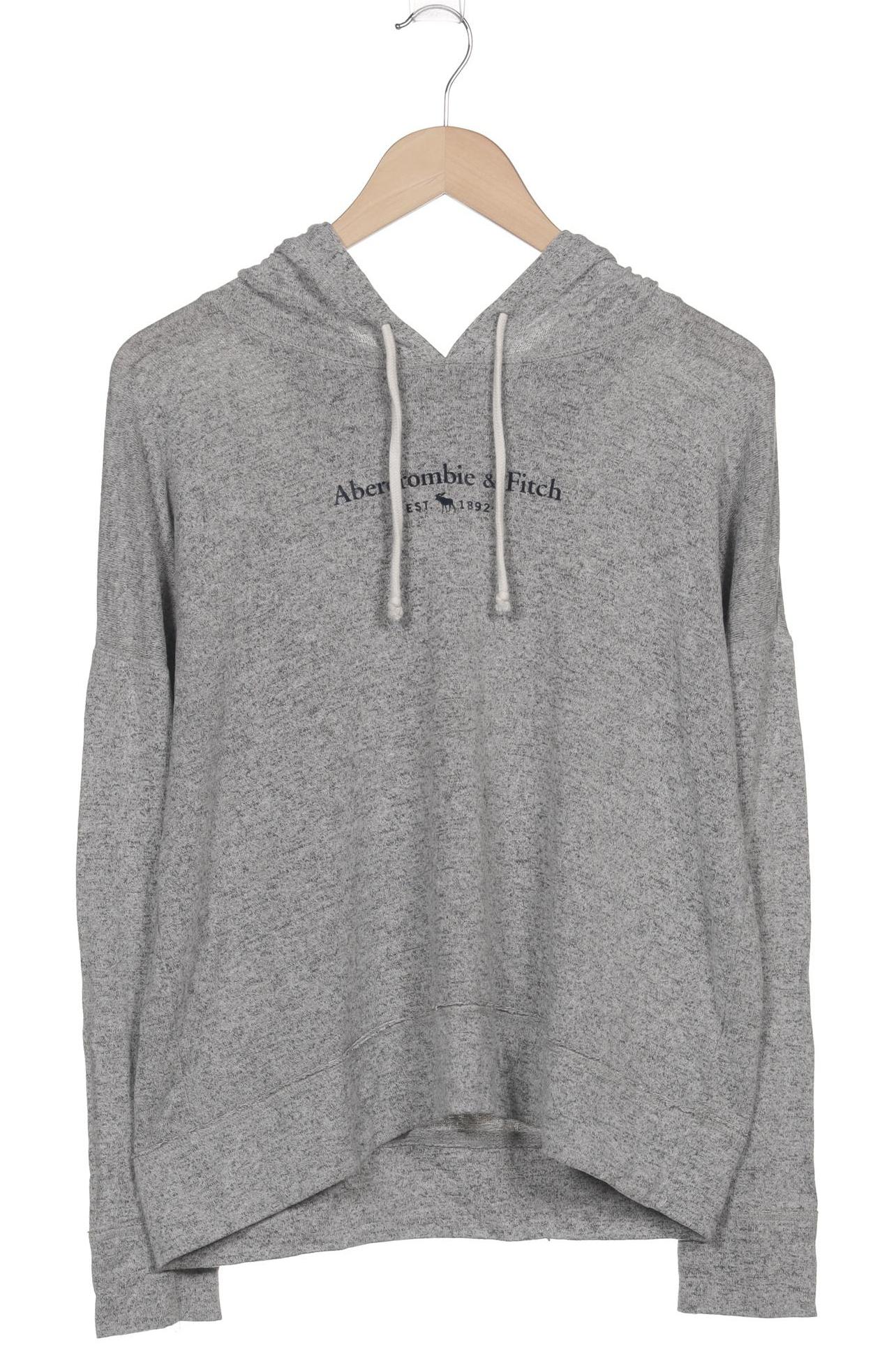 

Abercrombie & Fitch Damen Kapuzenpullover, grau, Gr. 42