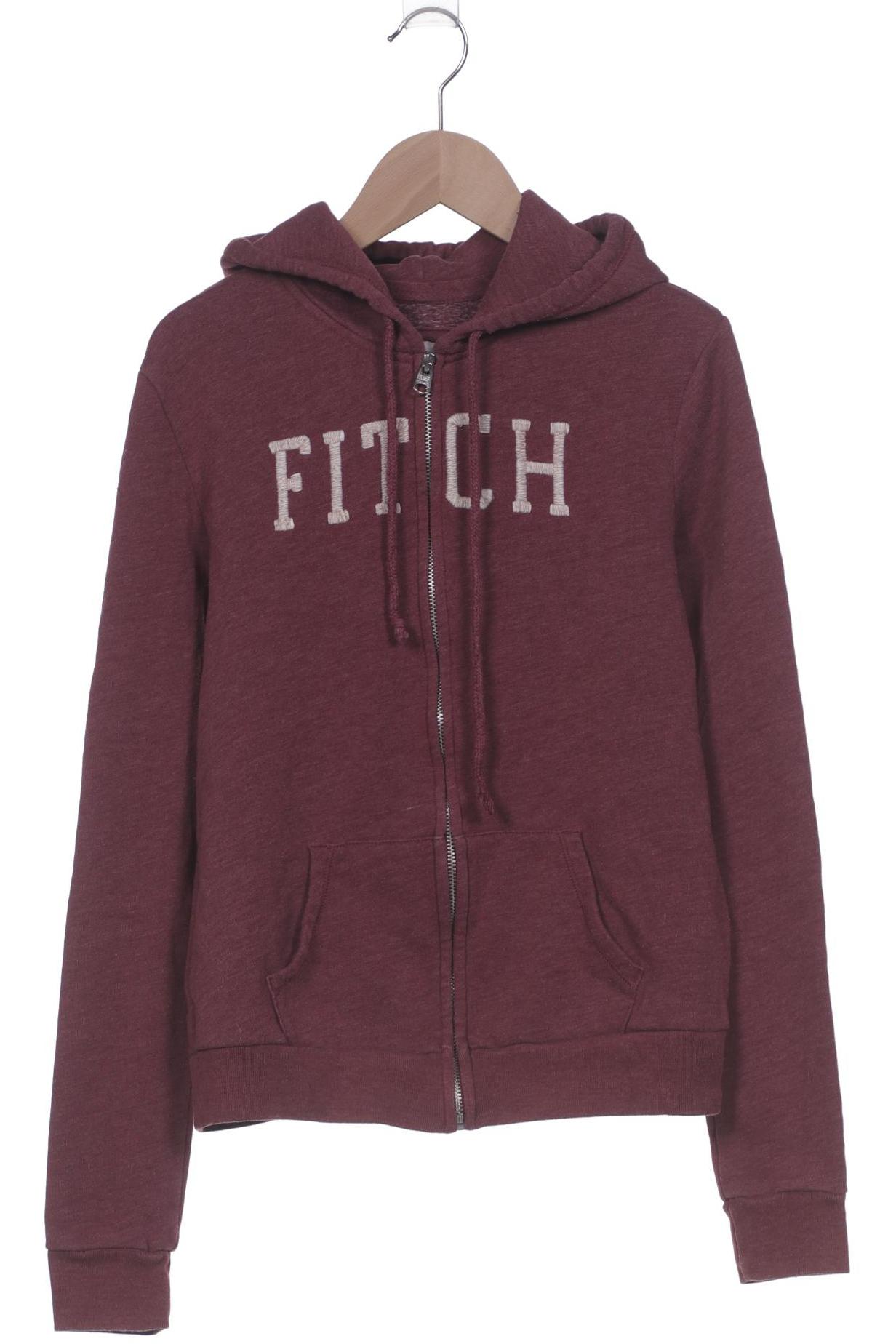 

Abercrombie & Fitch Damen Kapuzenpullover, bordeaux, Gr. 36