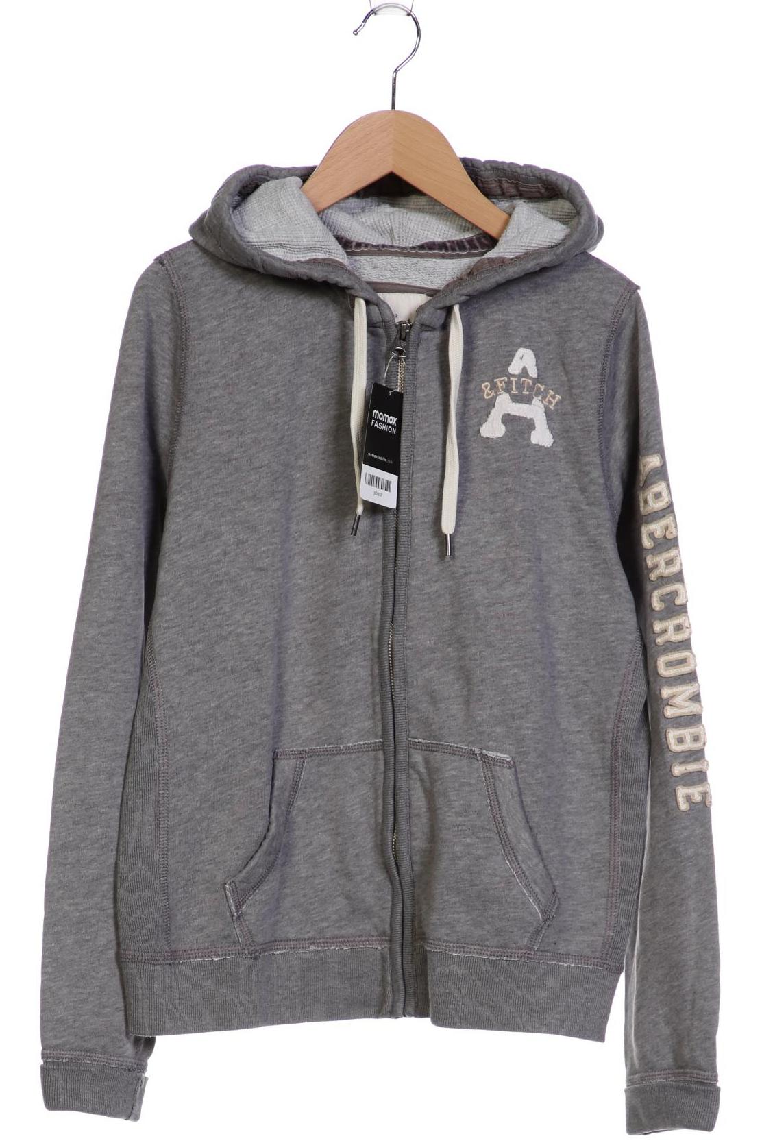 

Abercrombie & Fitch Damen Kapuzenpullover, grau, Gr. 42