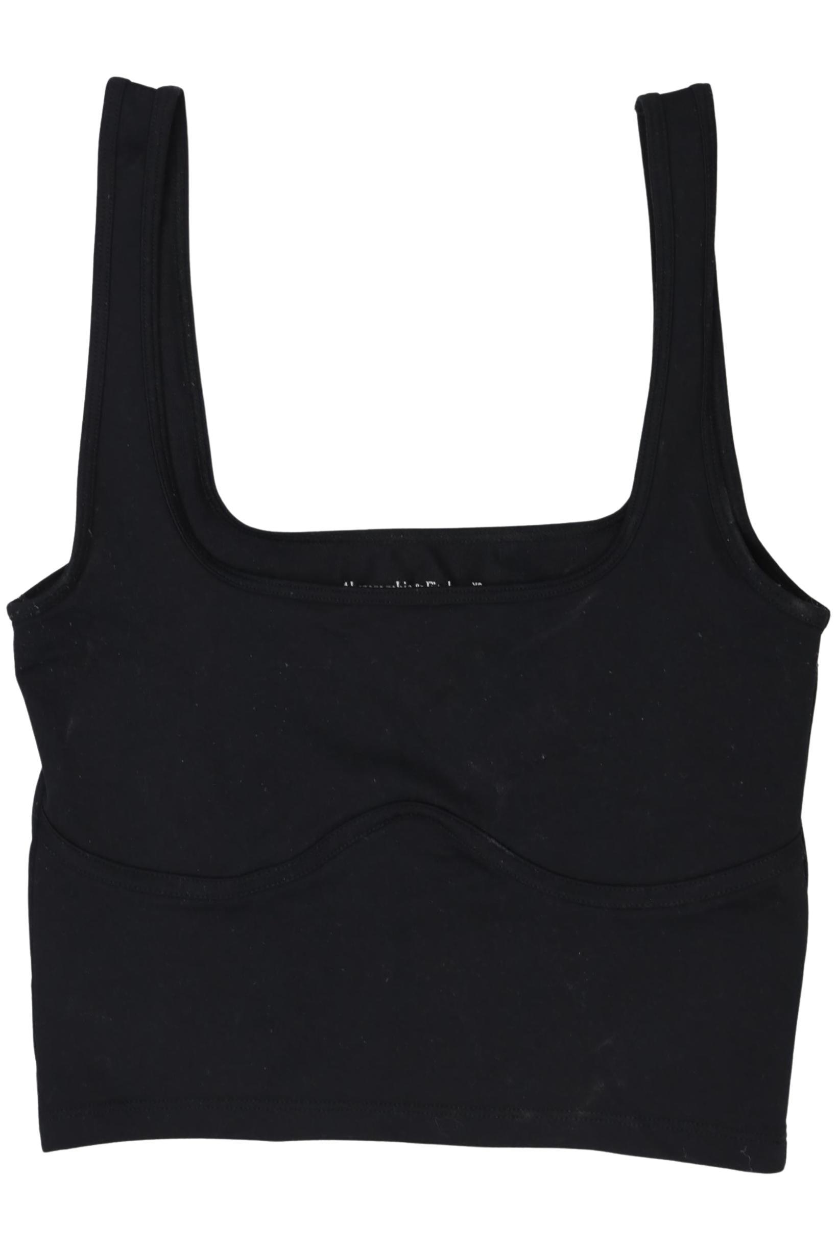 

Abercrombie & Fitch Damen Top, schwarz, Gr. 34