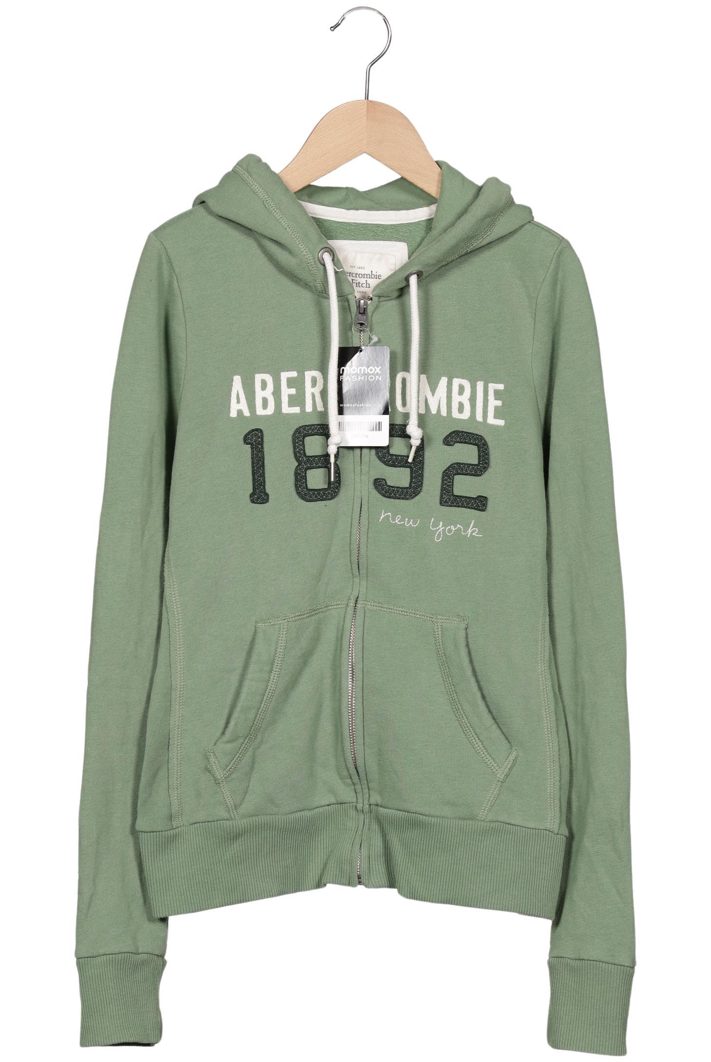 

Abercrombie & Fitch Damen Kapuzenpullover, grün, Gr. 38
