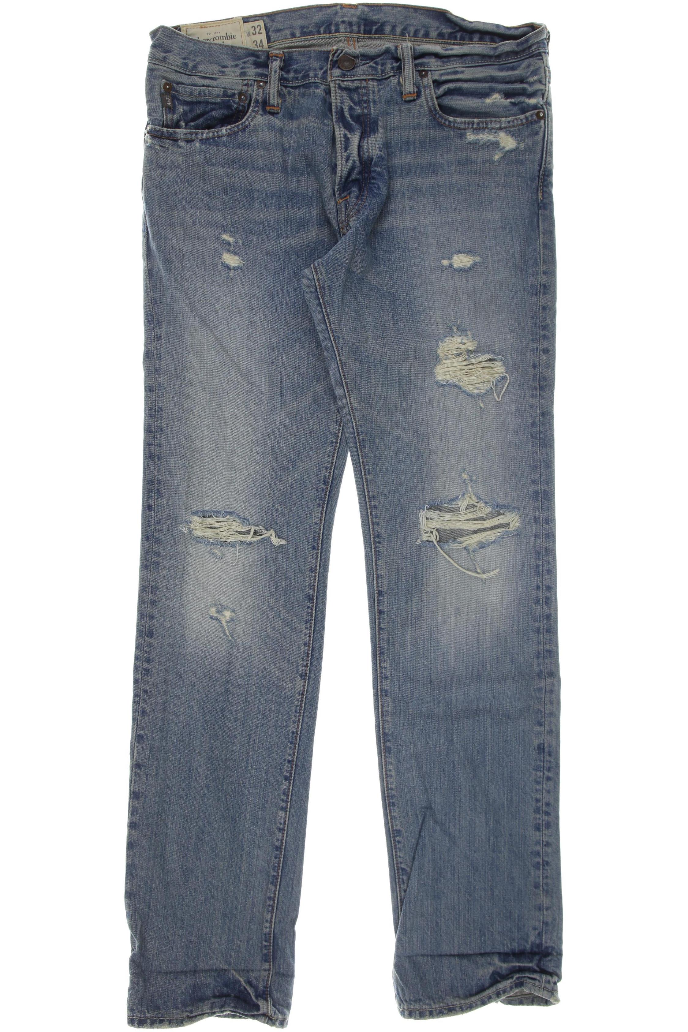 

Abercrombie & Fitch Damen Jeans, blau, Gr. 32