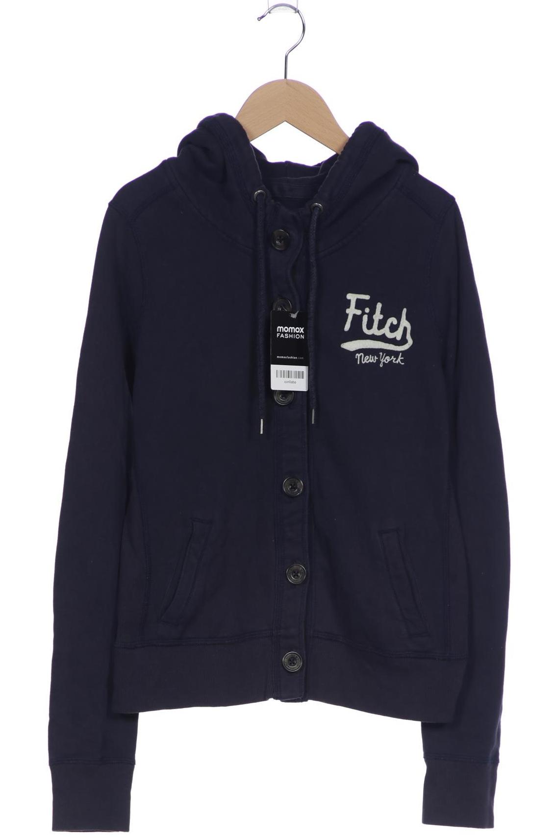 

Abercrombie & Fitch Damen Kapuzenpullover, marineblau, Gr. 42