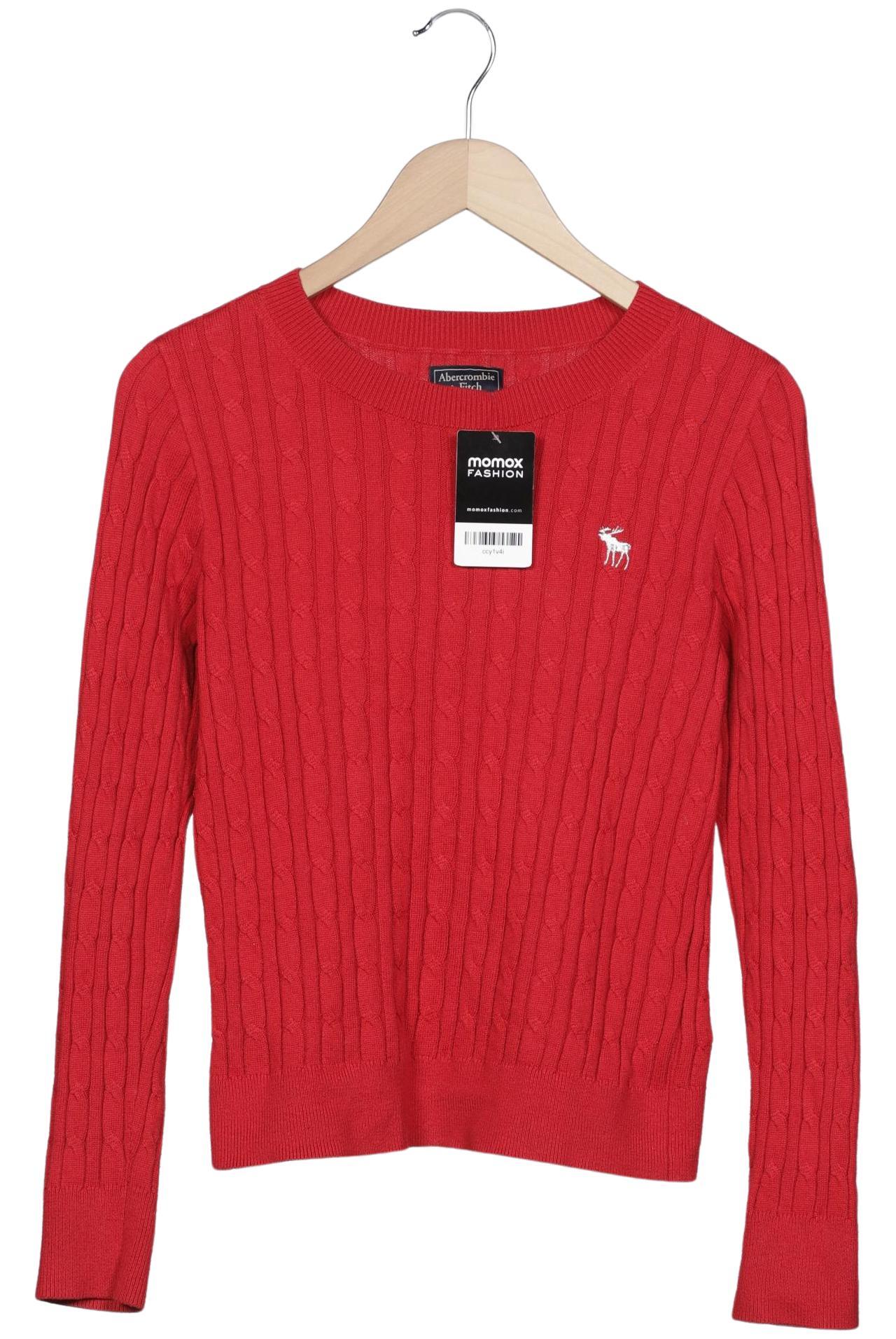 

Abercrombie & Fitch Damen Pullover, rot, Gr. 36