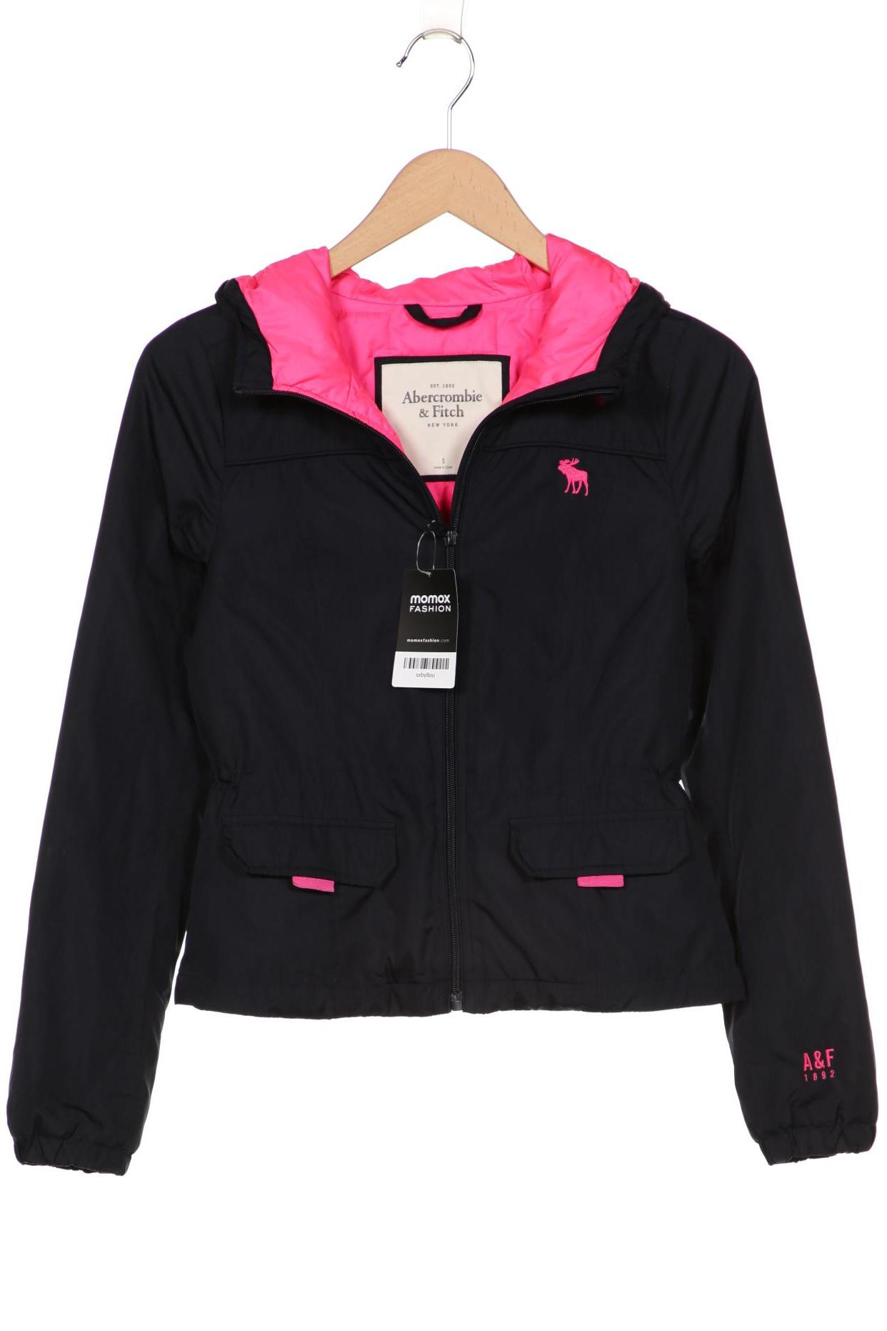 

Abercrombie & Fitch Damen Jacke, schwarz, Gr. 36