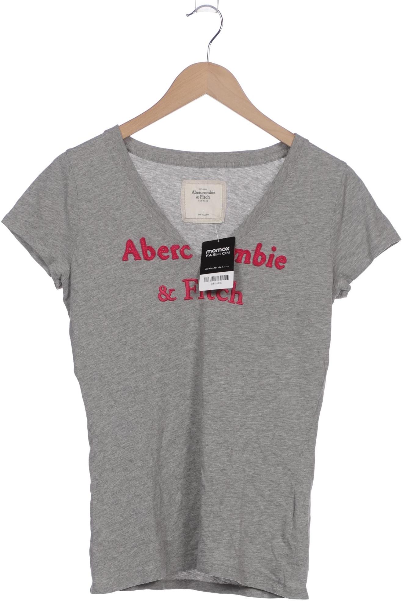

Abercrombie & Fitch Damen T-Shirt, grau, Gr. 42
