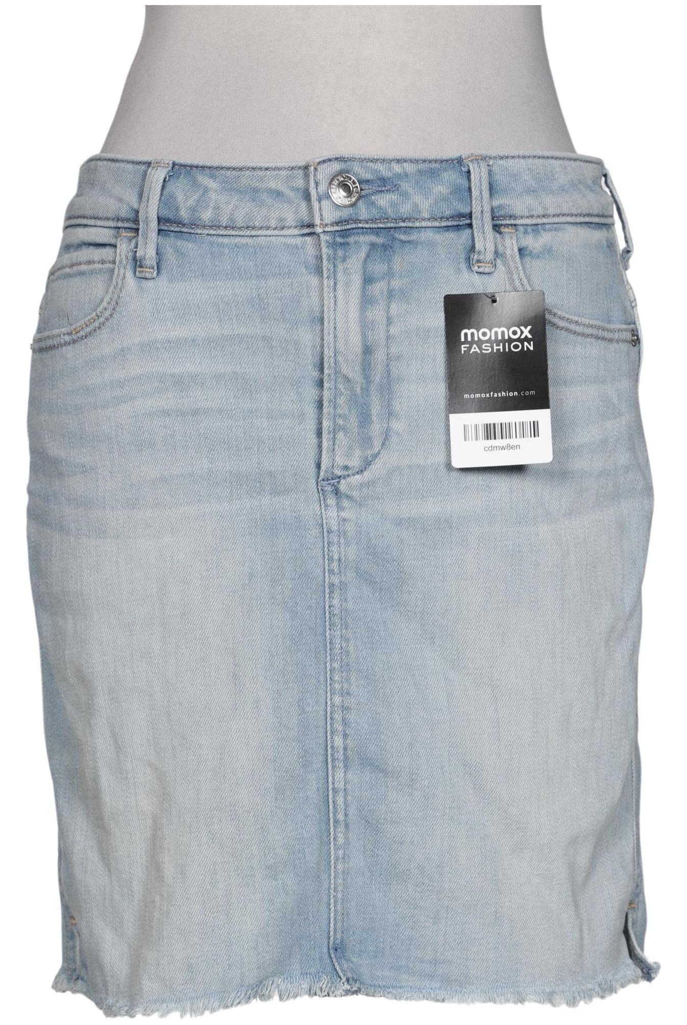 

Abercrombie & Fitch Damen Rock, hellblau, Gr. 27