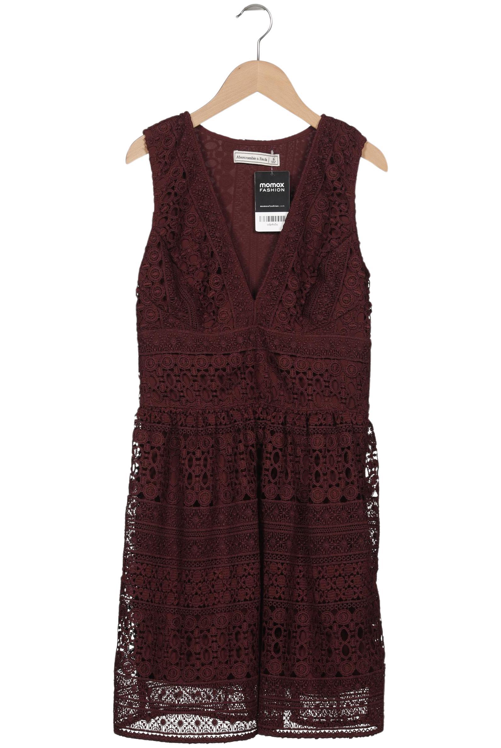 

Abercrombie & Fitch Damen Kleid, bordeaux, Gr. 6