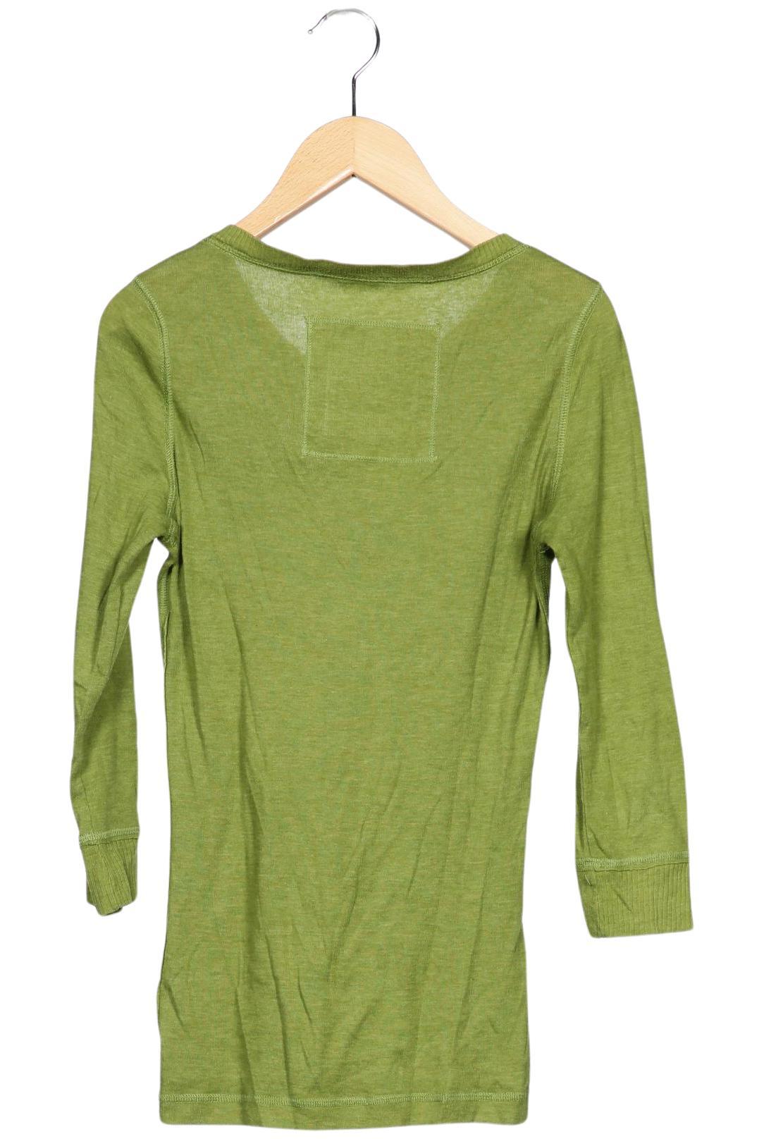 

Abercrombie & Fitch Damen Langarmshirt, grün, Gr. 38
