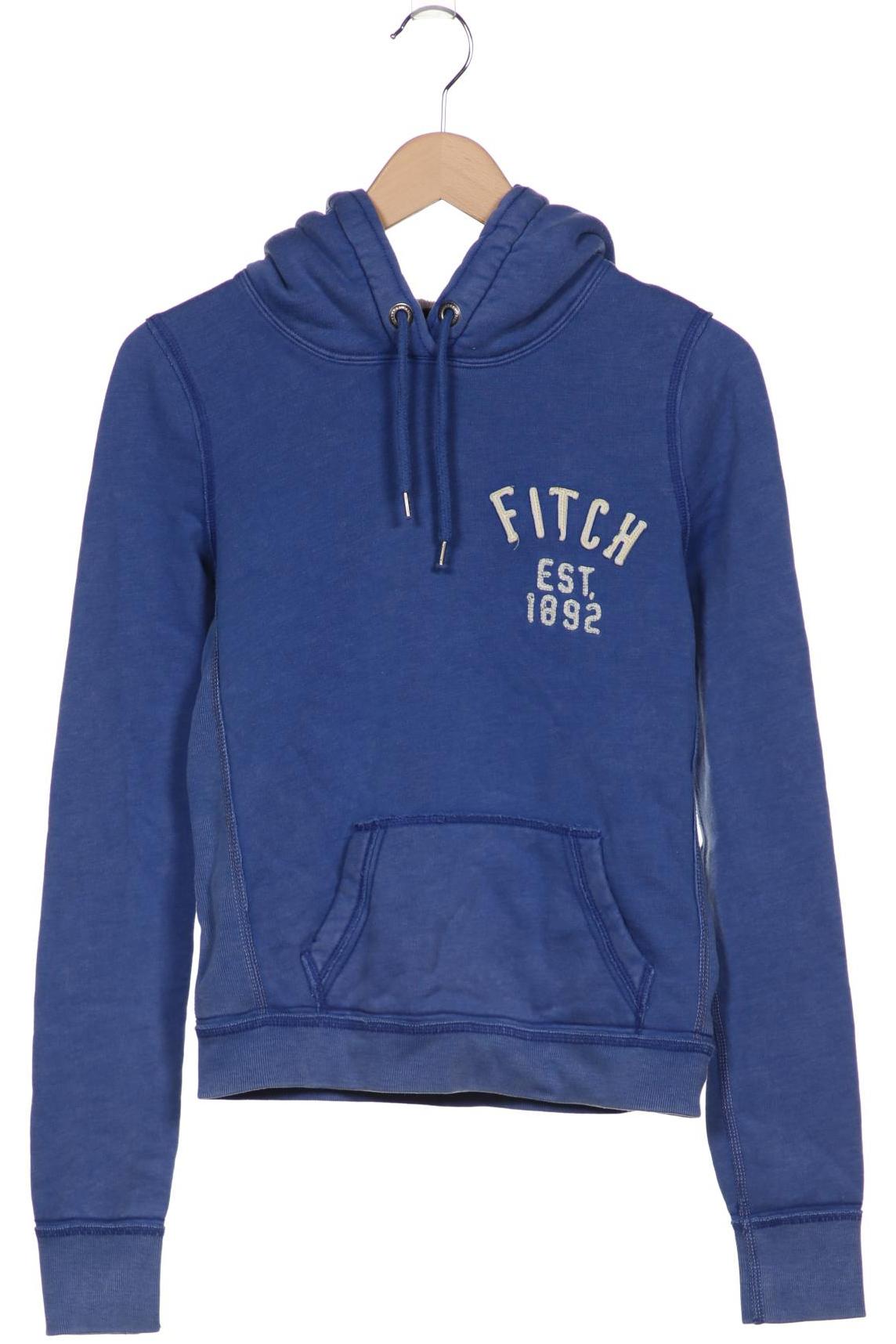 

Abercrombie & Fitch Damen Kapuzenpullover, blau, Gr. 38