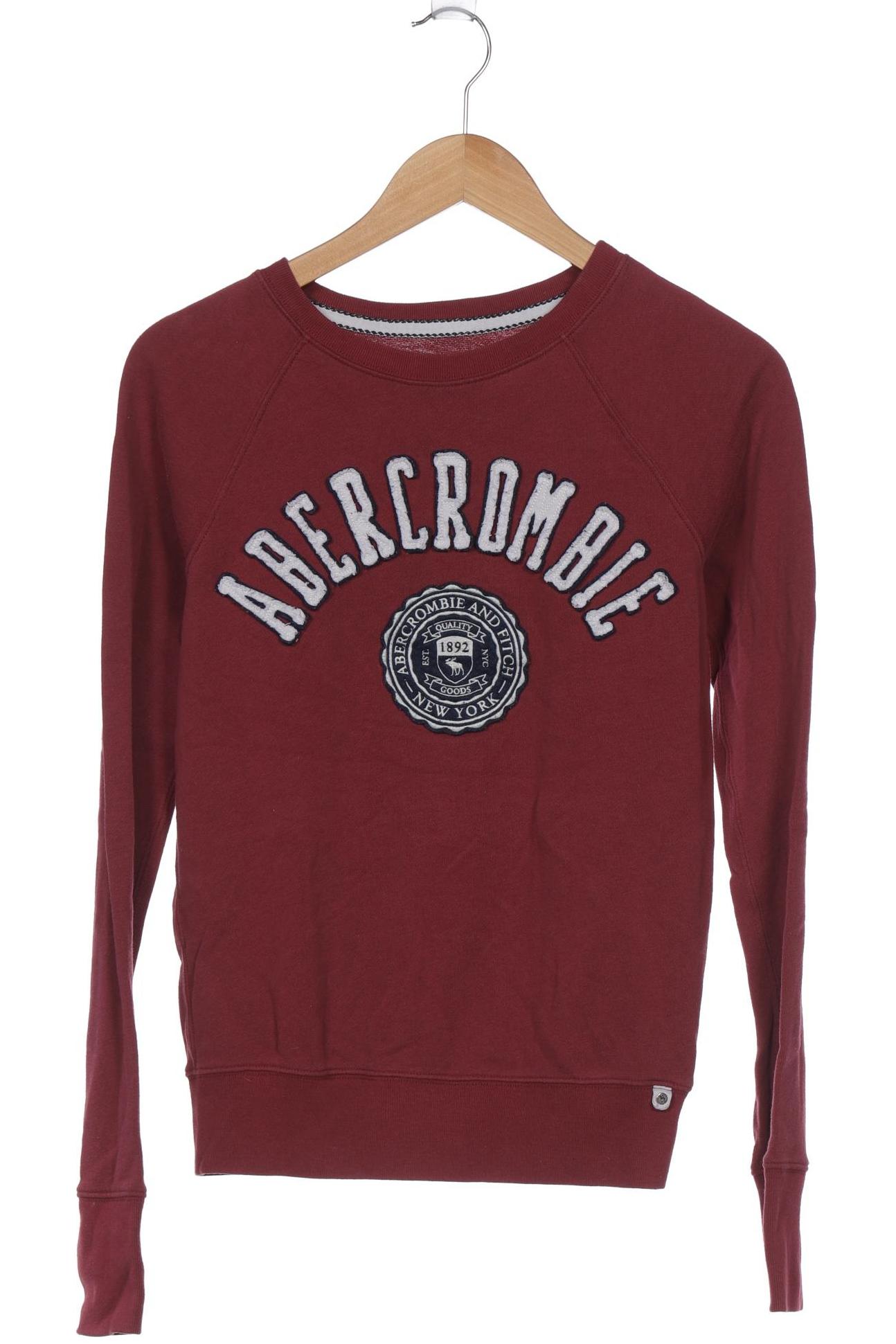 

Abercrombie & Fitch Damen Sweatshirt, rot, Gr. 34