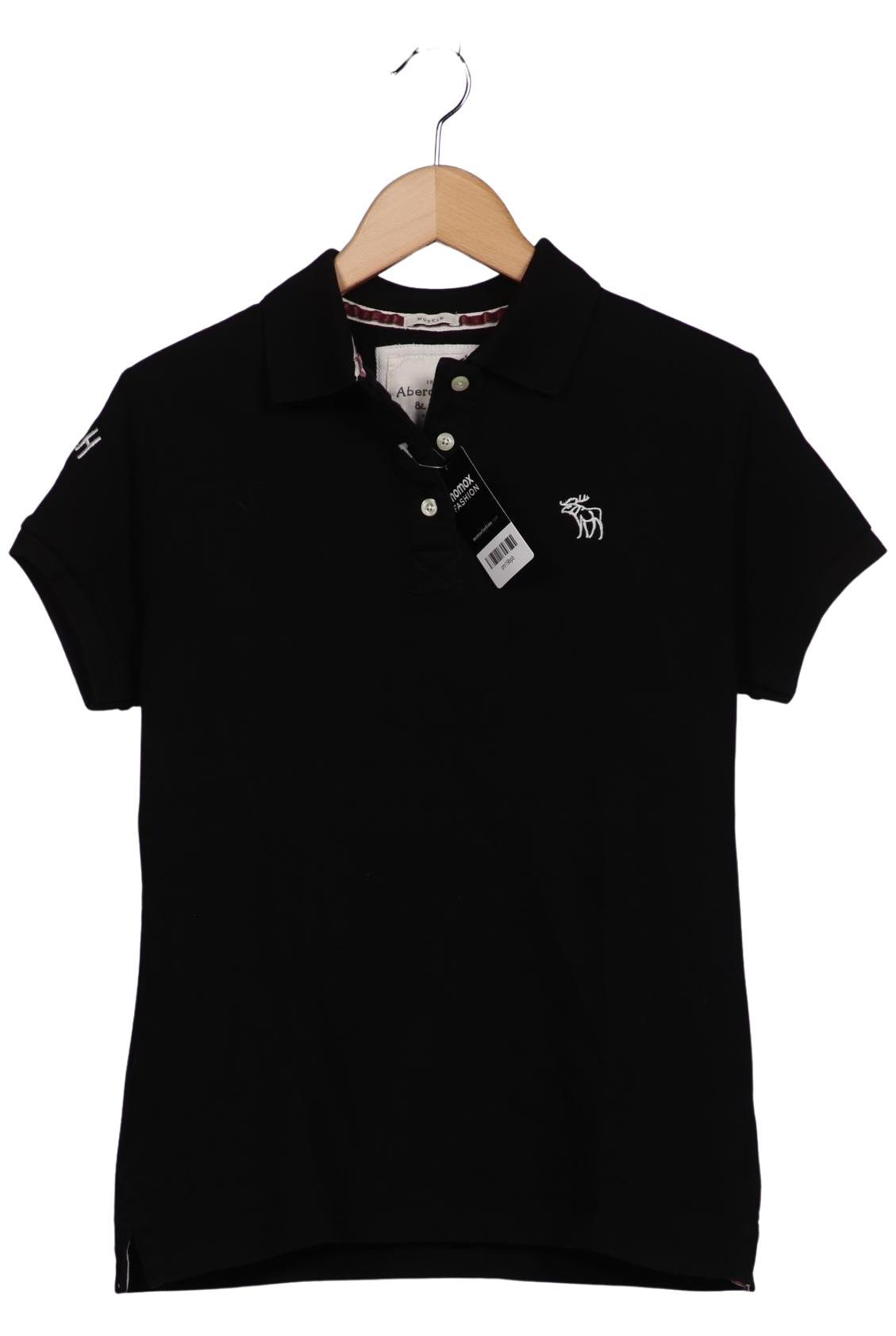 

Abercrombie & Fitch Damen Poloshirt, schwarz, Gr. 44