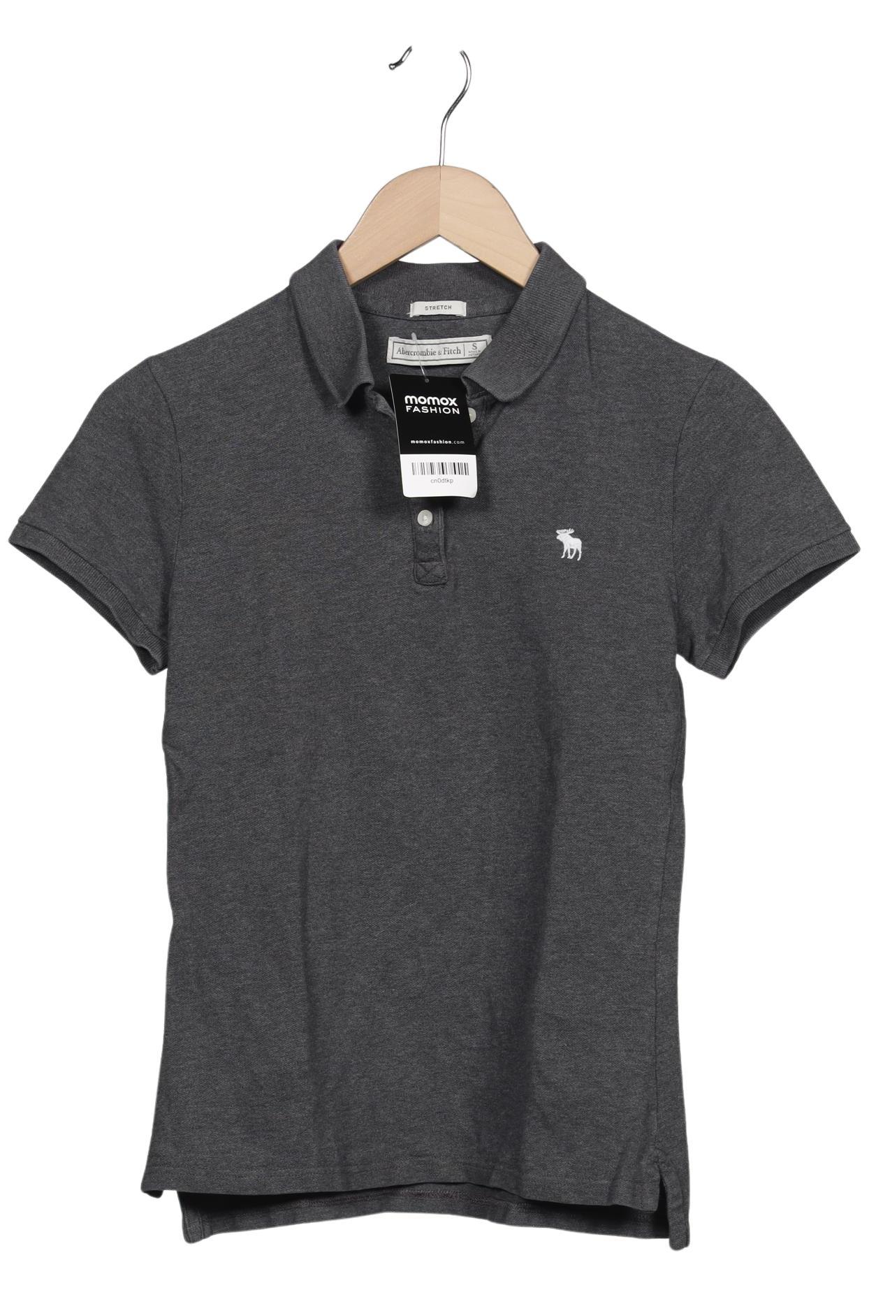 

Abercrombie & Fitch Damen Poloshirt, grau, Gr. 36