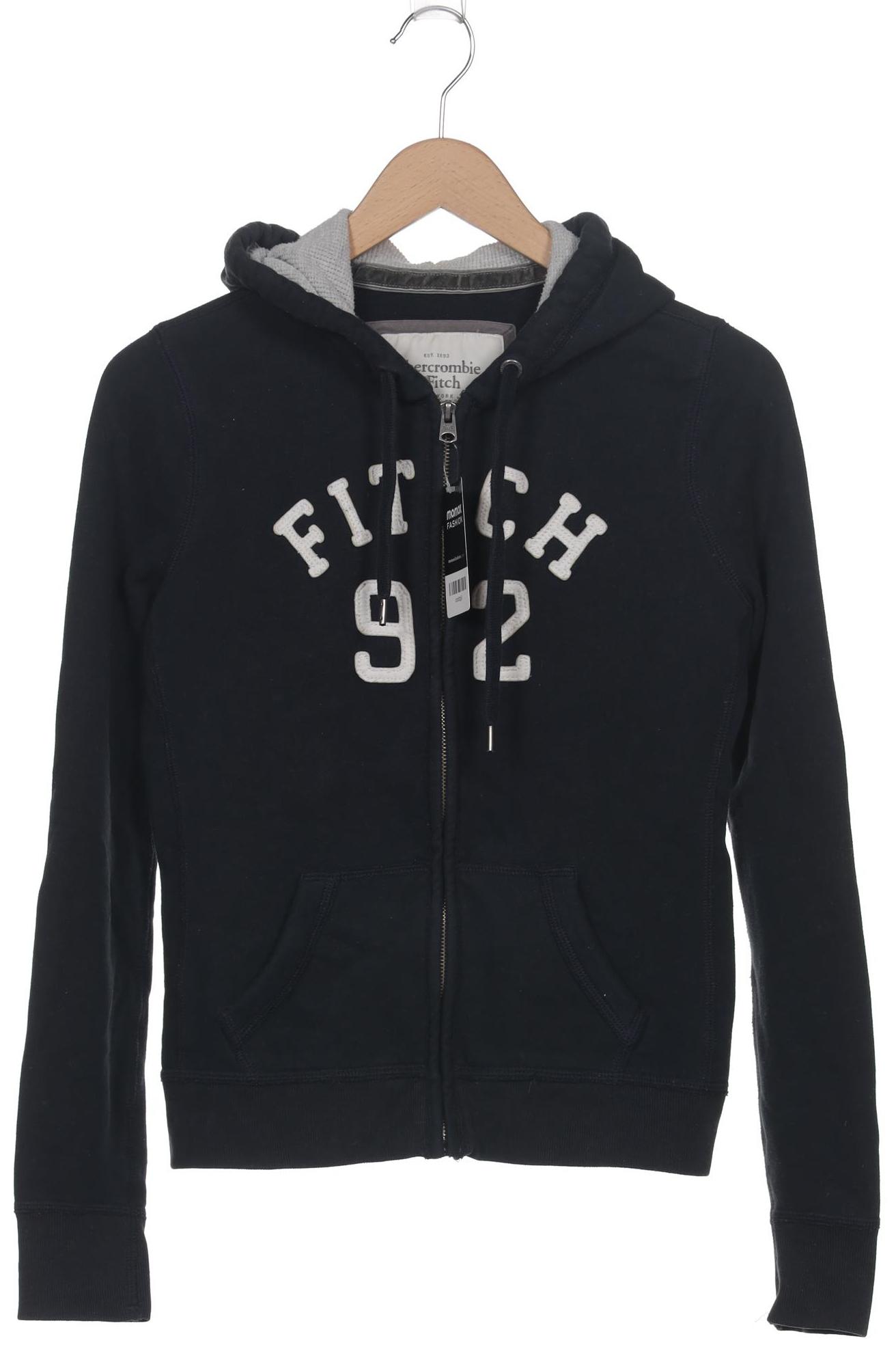 

Abercrombie & Fitch Damen Kapuzenpullover, marineblau, Gr. 38